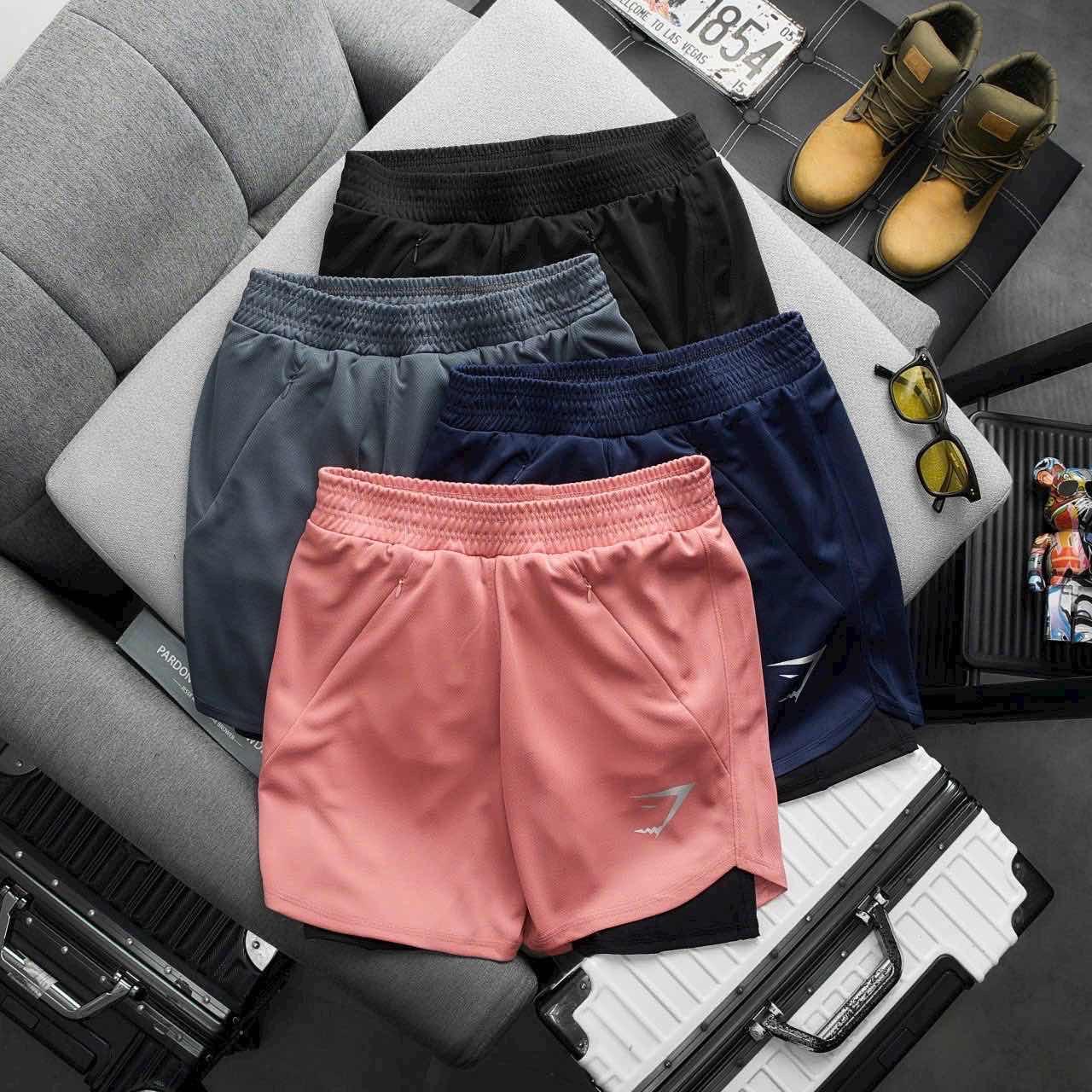 ខោខ្លី២ជាន់ Gymshark