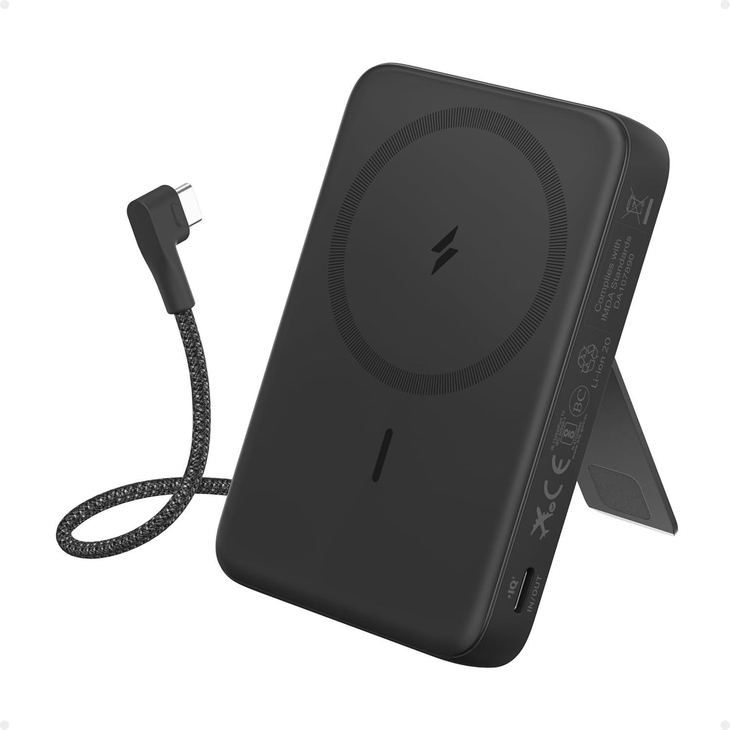 Anker Zolo 10000mAh 30W Magnetic Power Bank with USB-C Cable