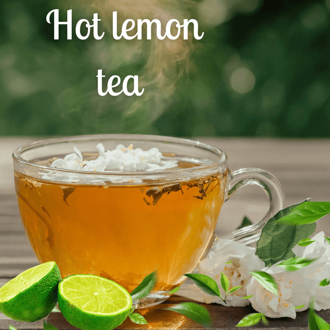Hot lemon tea