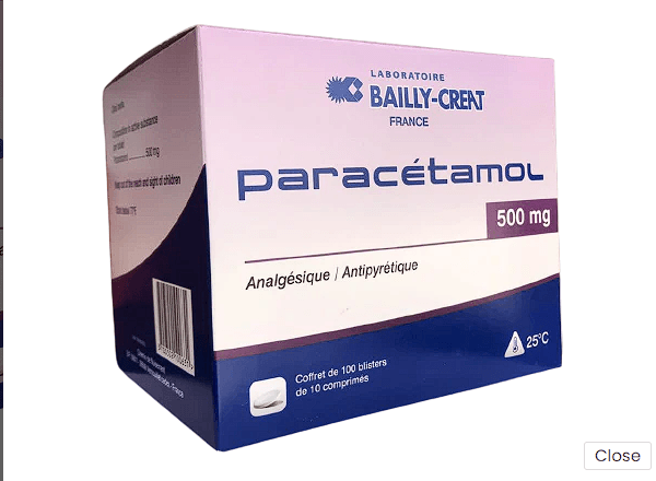 PARA CREAT fr 500MG B/100 03/2025 ប្រអប់ធំ