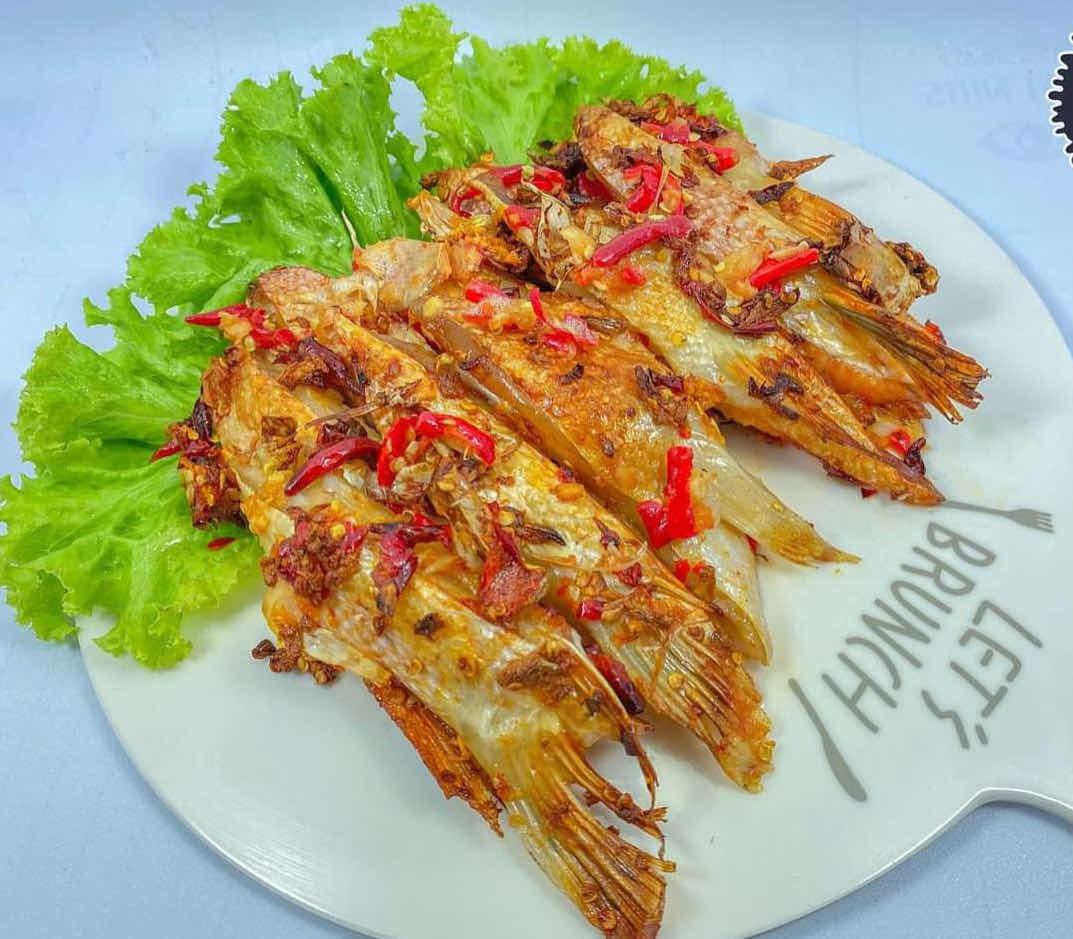 ព្រុយត្រីសាលម៉ុន អាំង