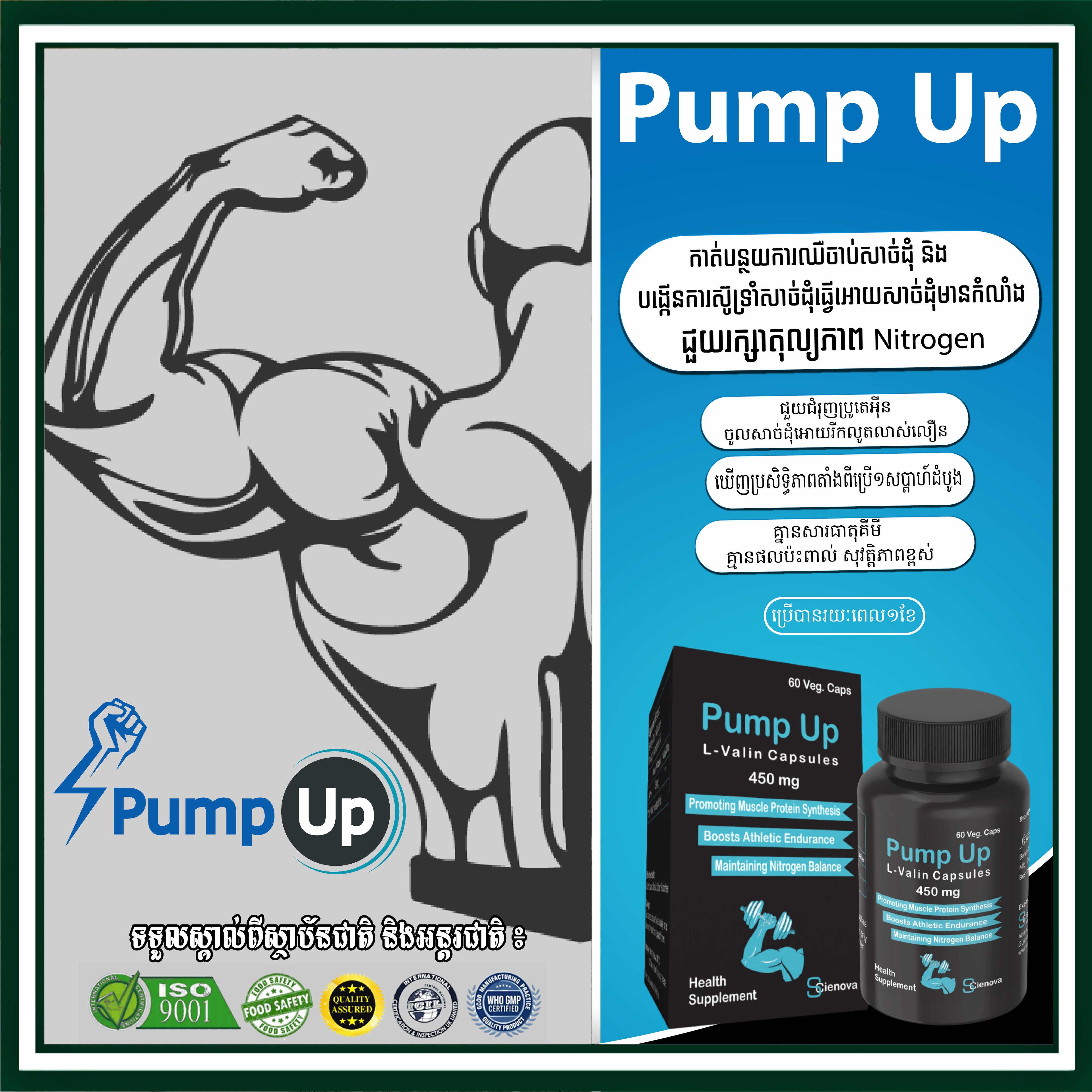 ប្រូតេអ៊ិន Pump Up