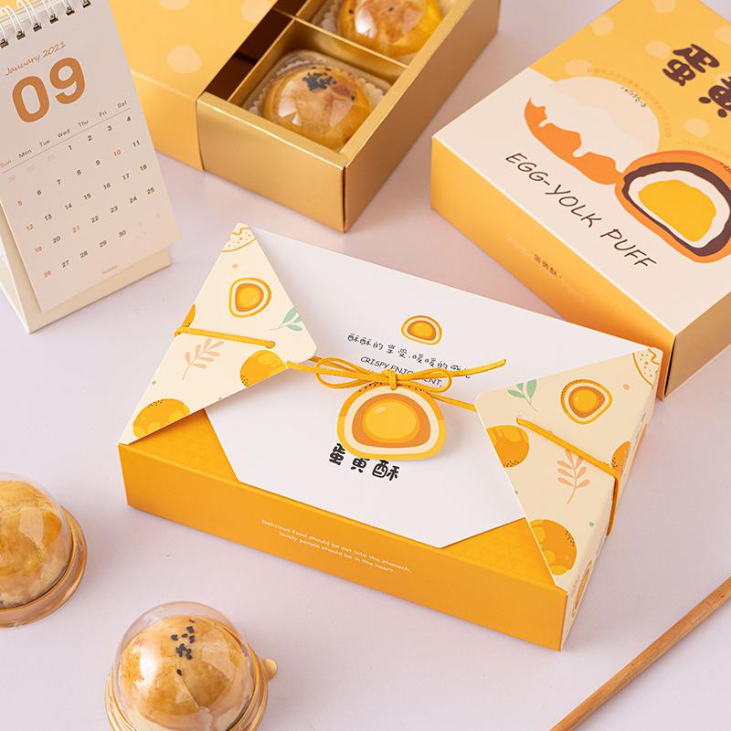 ប្រអប់នំពារ Egg yolk puff Box 