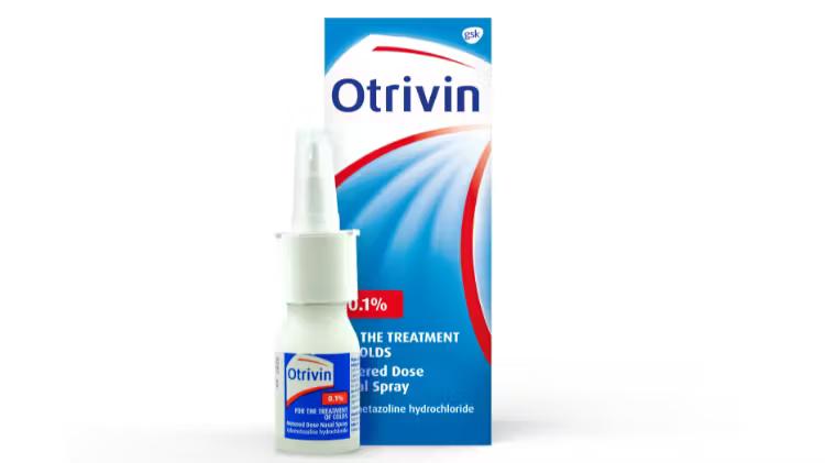 OTRIVIN (xylometazoline hydrochloride0.1%) 06/2026