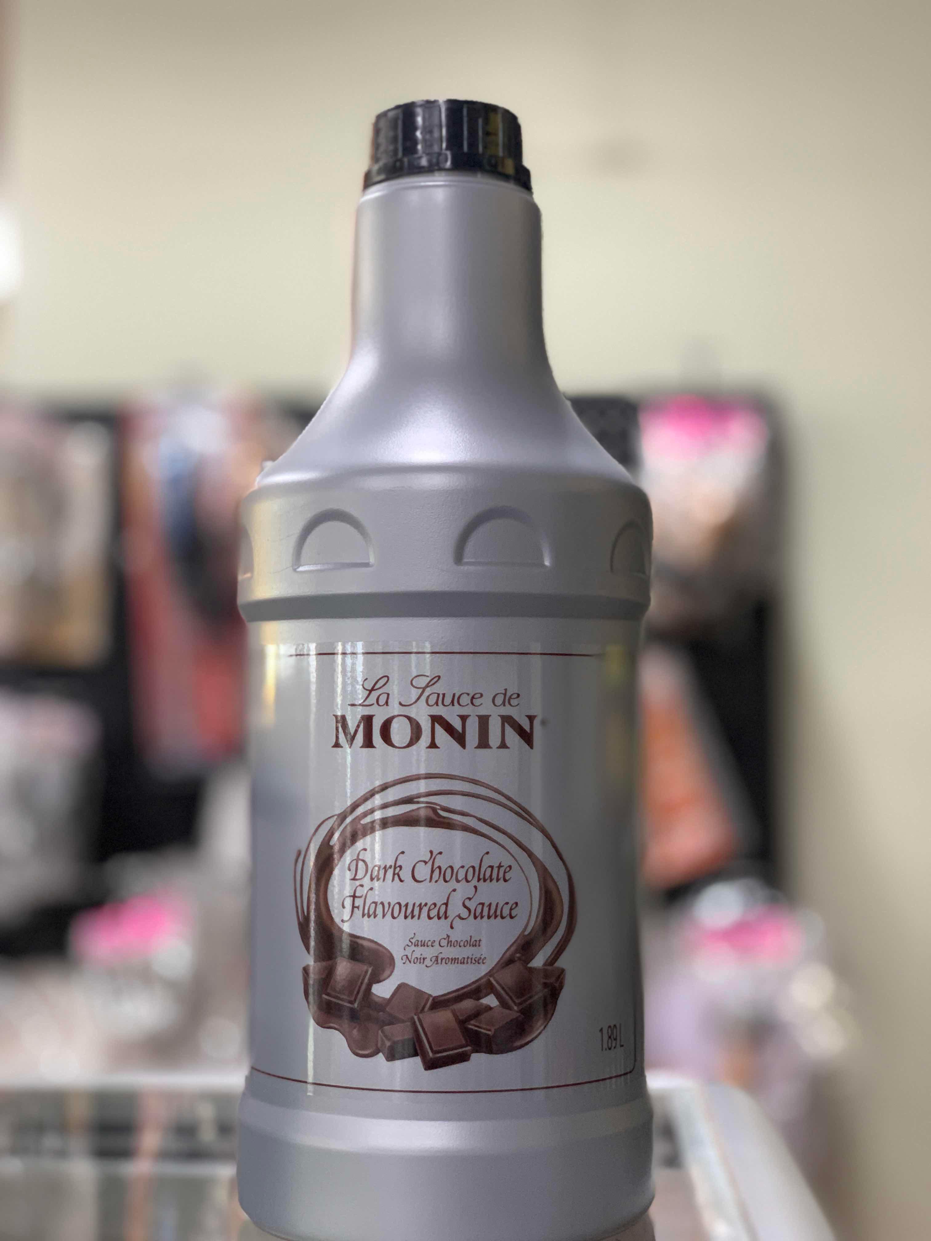 Monin-Sauce dark chocolate