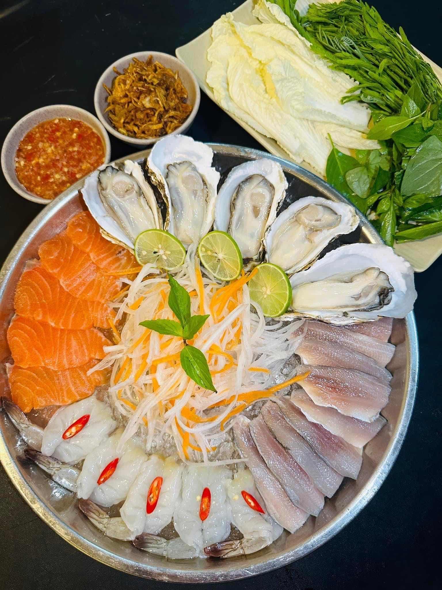 ឈុត 4មុខ ( oyster សាម៉ុន បង្គា ត្រីញៀន )