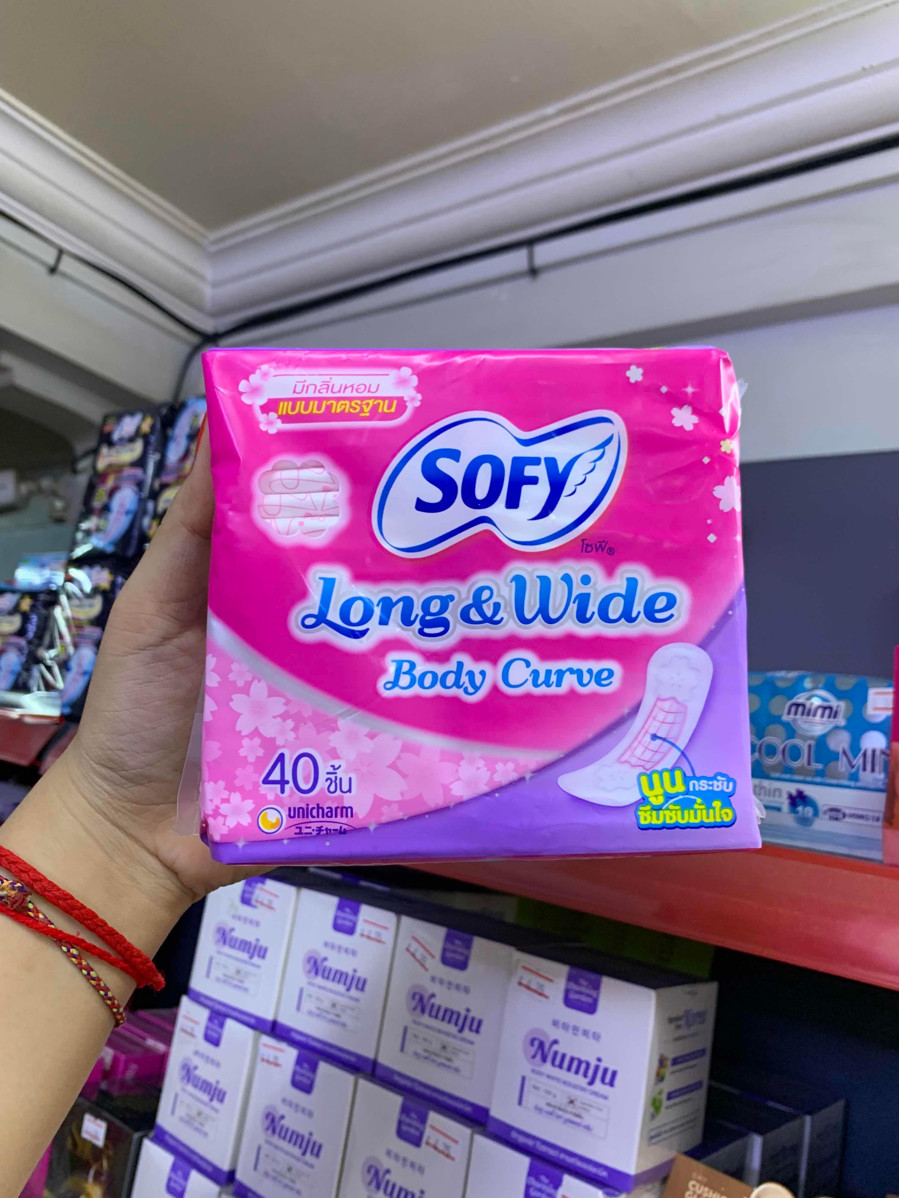 សំលី អនាម័យ sofy ប្រចាំថ្ងៃ ឈូក