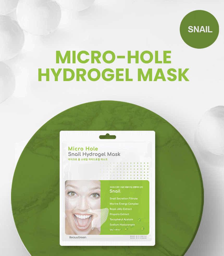 Micro Hole Snil Hydrogel Mask