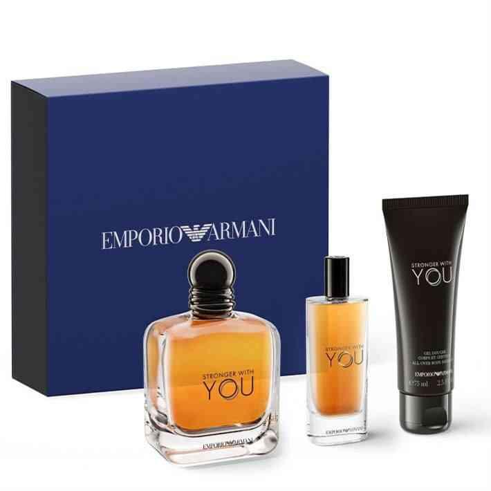 STRONGER WITH YOU EDP SET 100ML 15ML 