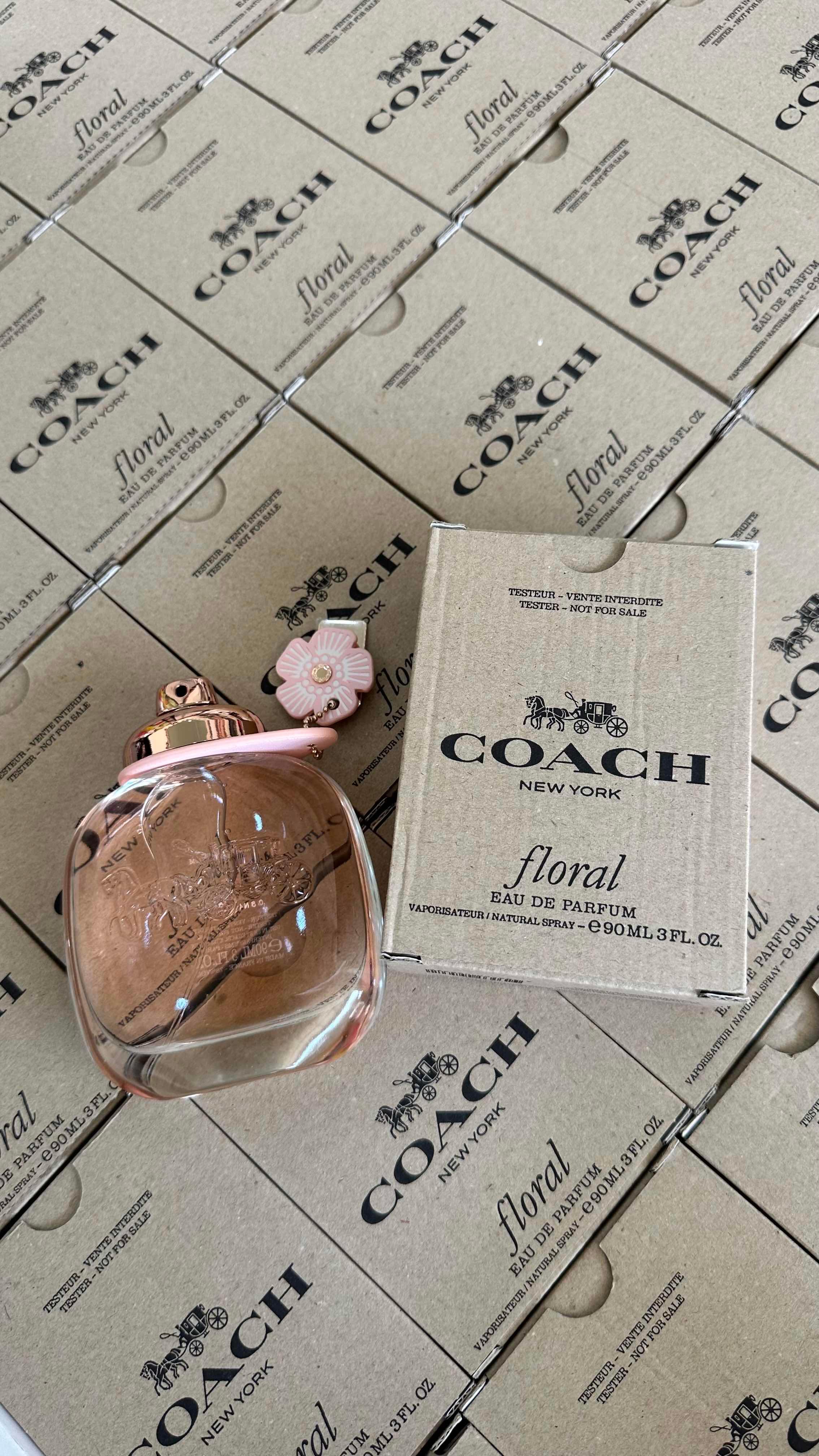 Tester box coach floral 