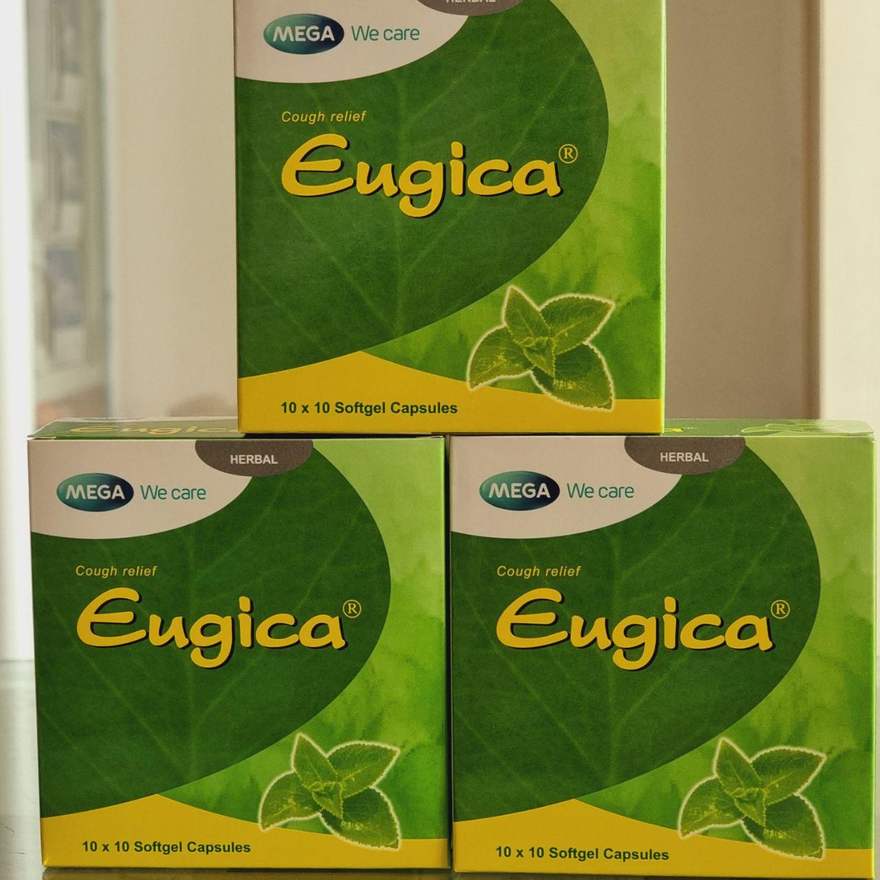 Eugica Green Herbal Cough B/10x10