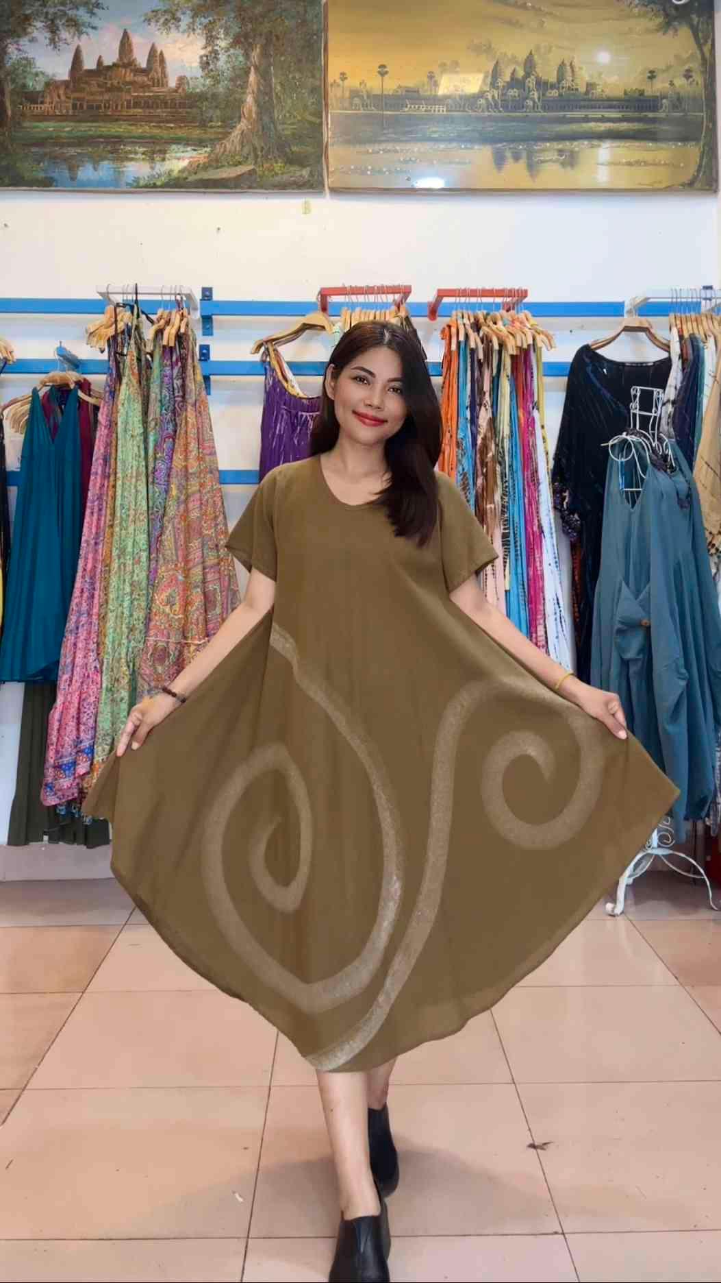 រ៉ូប Printed C