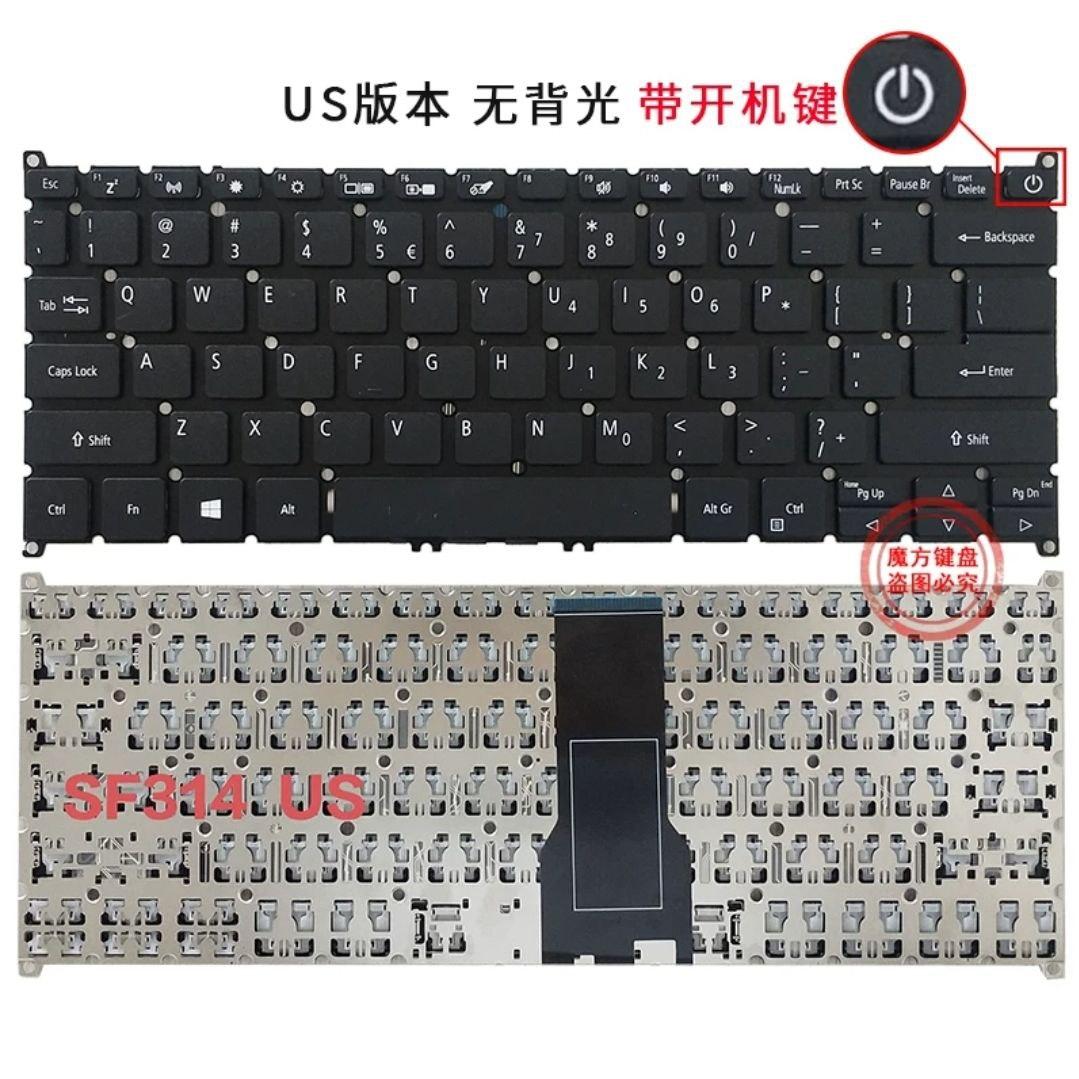 Keyboard Laptop Acer SF114-32 SP513-51/53/52NP SP314-51/52/53 SP514-52 Swift3 A314 A314-35-C3GV N20Q1 N20C4 N20H2 N20H3 SF314-54G-54G/56G/41G/55G/57G N17W6 N17W7