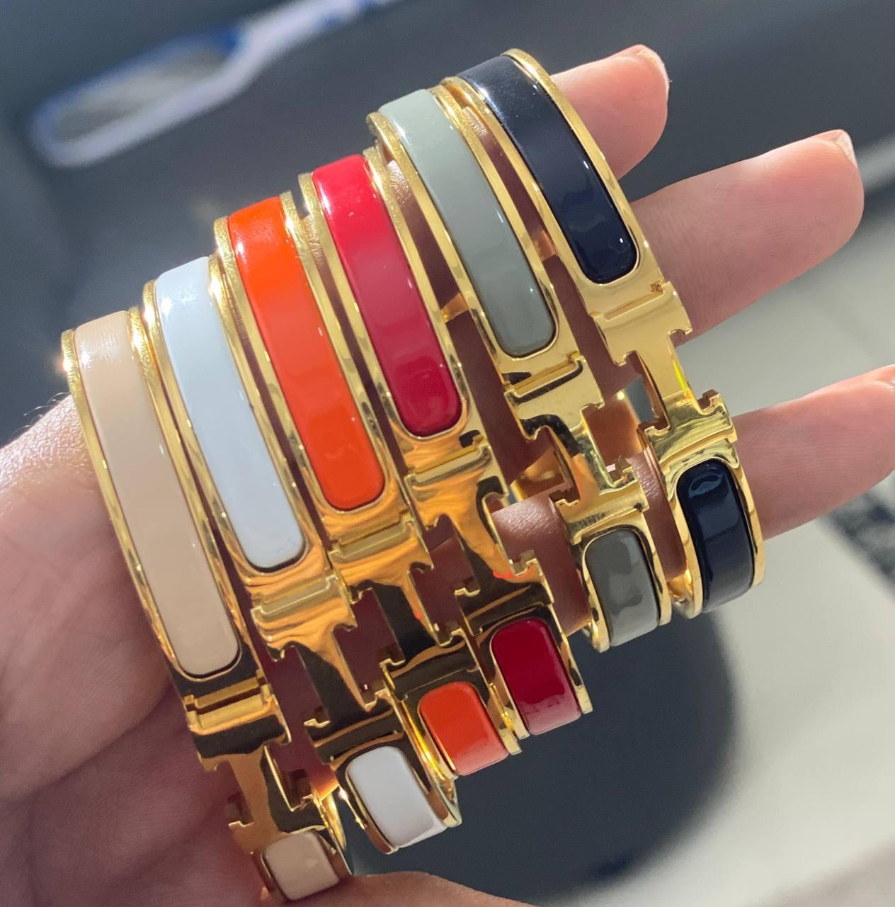 H07_15CM_H bangle (Black, White, Orange, Red, Light Nude, LightGreen Nude)