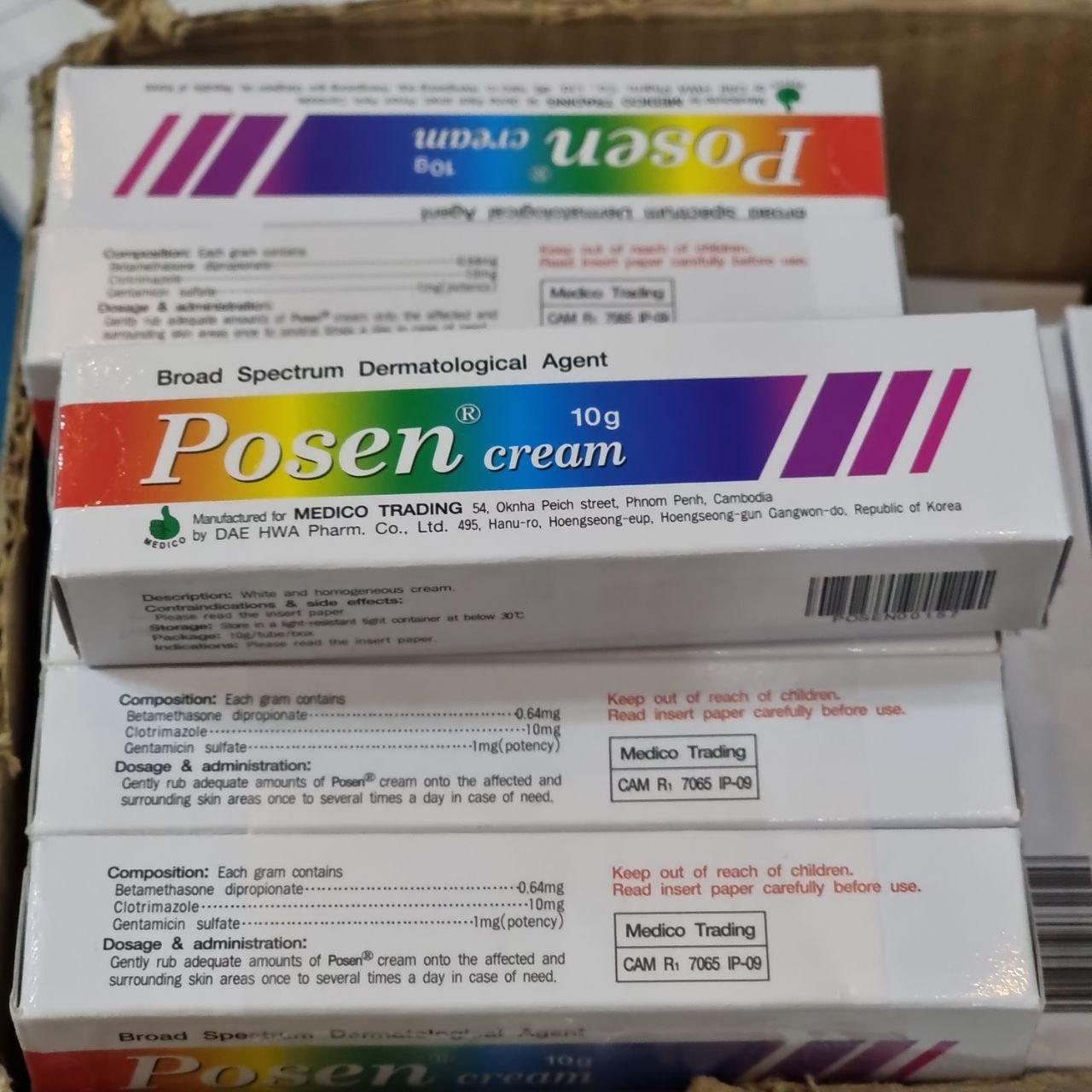 POSEN CREAM 10g 02/2026