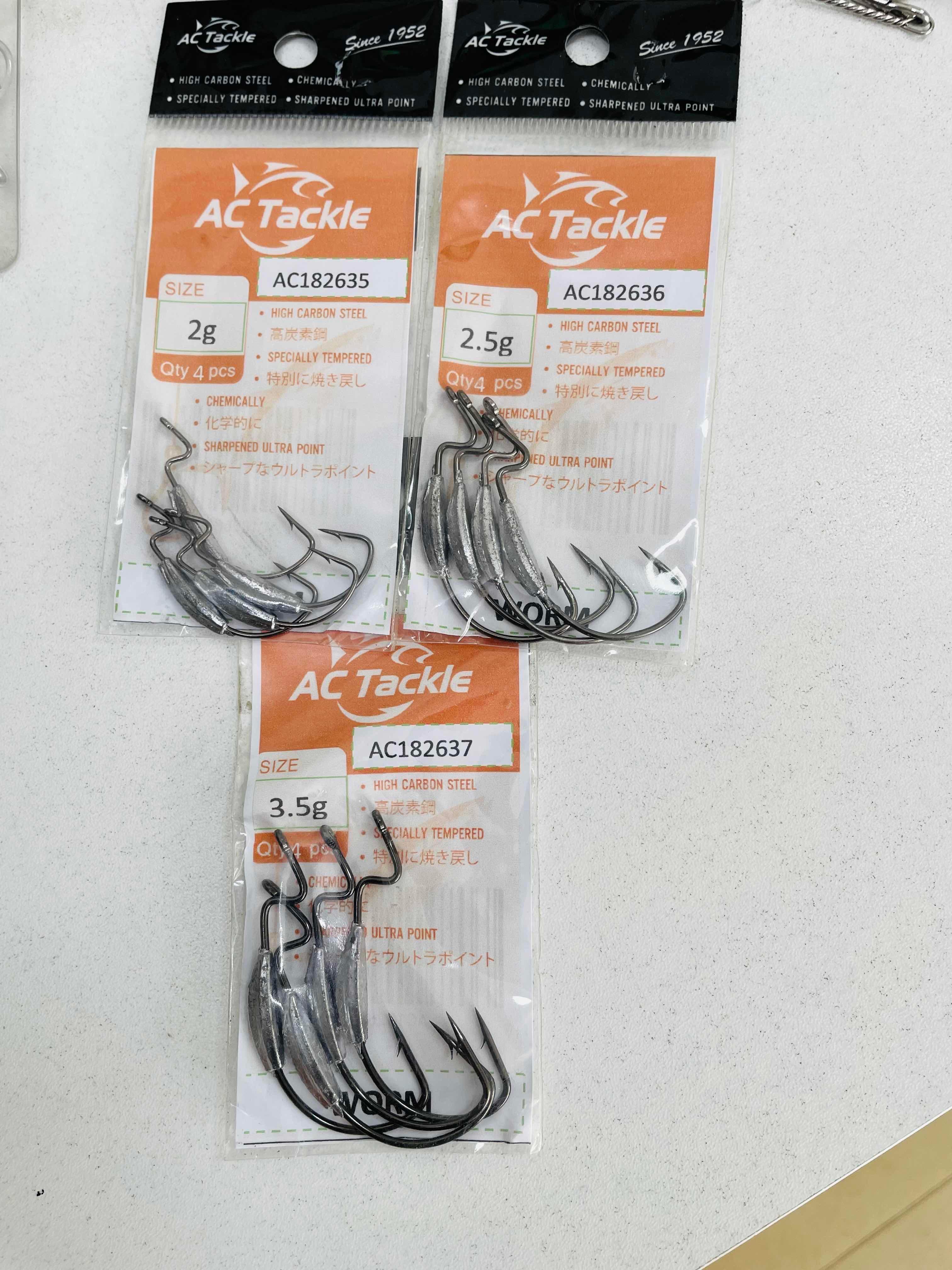 AC Tackle WormHooks