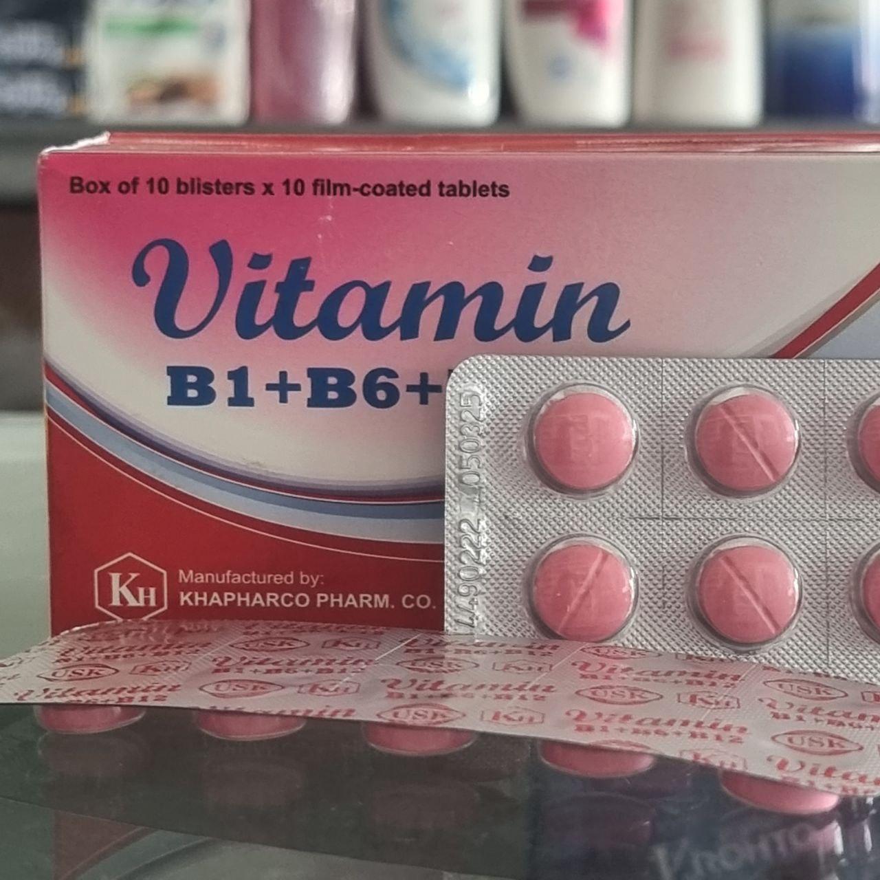 VITAMIN B1B6B12 B/10x10