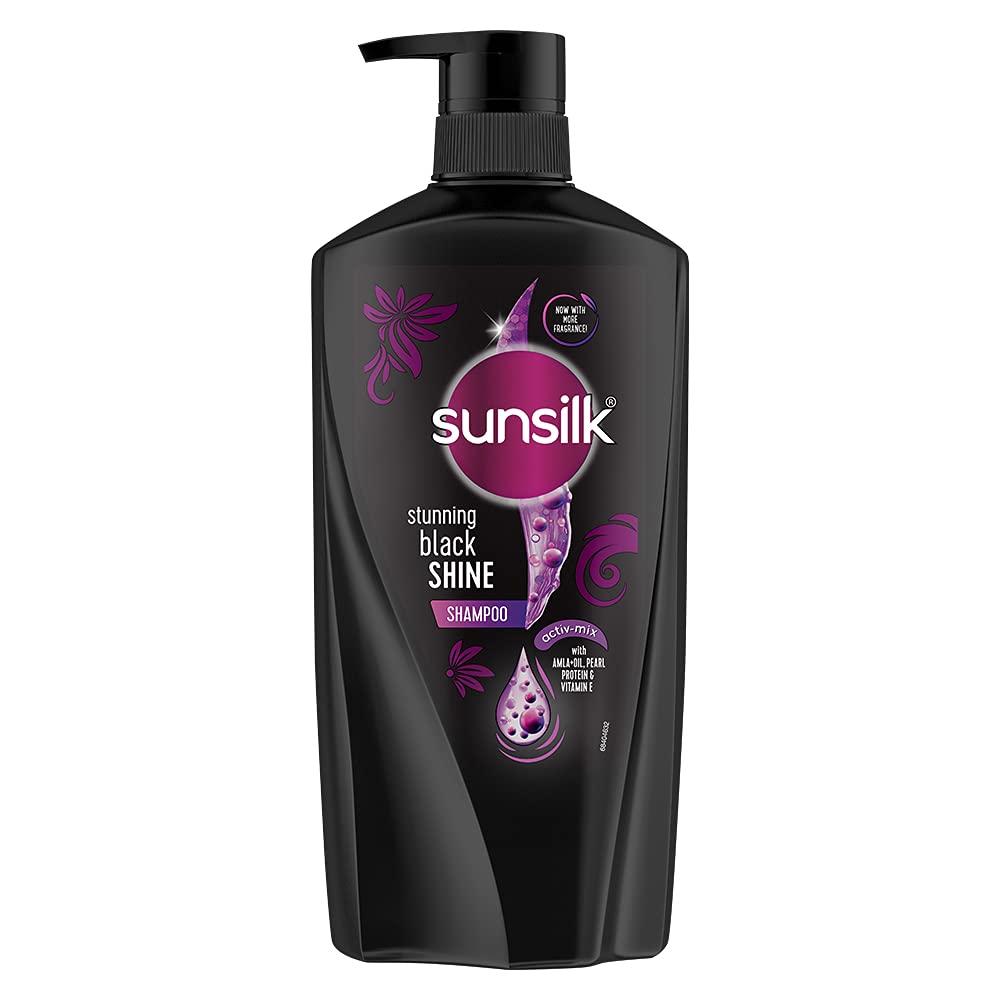 SUNSILK BLACK SHINE 370ML shampoo