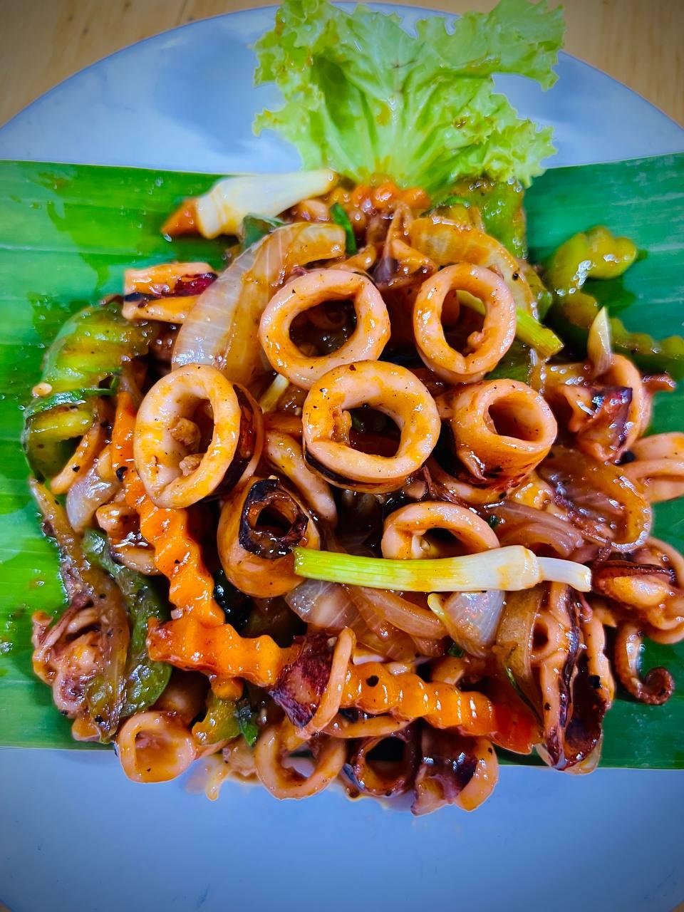 មឹកឆាប្រៃផ្អែម
