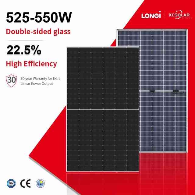 ផ្ទាំងសូឡា ម៉ាក Longi 550w 
