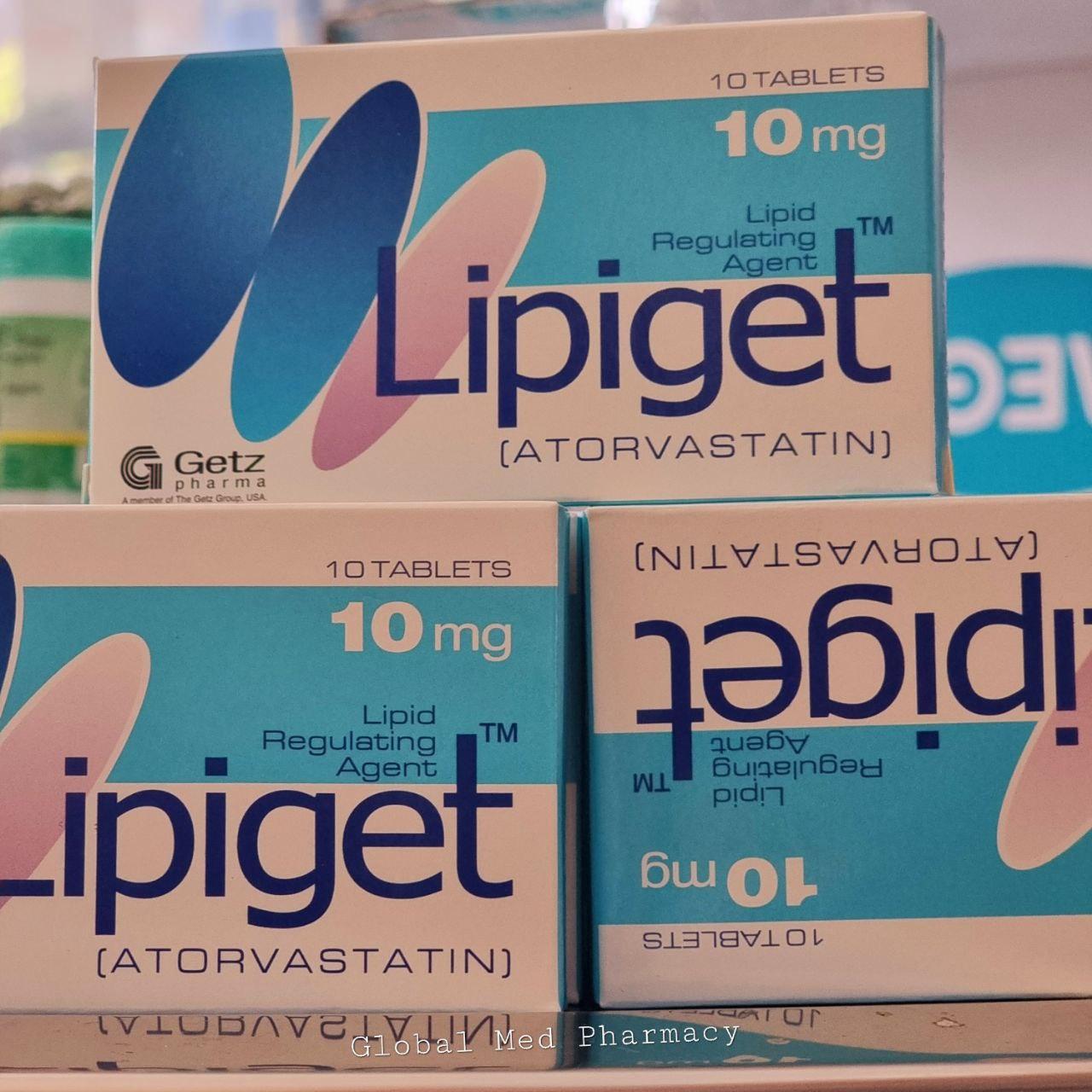 LIPIGET 10 B/10cp (Atorvastatin, Expired:11/25)