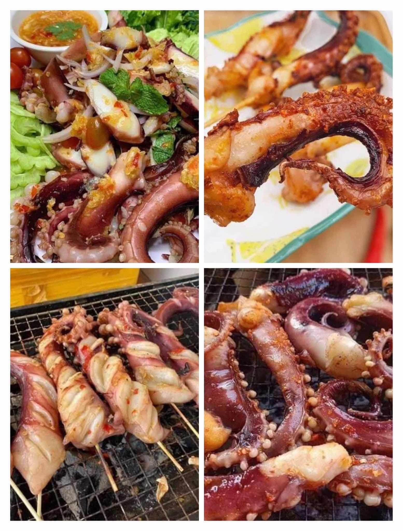ដៃមឹកអាំង អំបិលម្ទេស