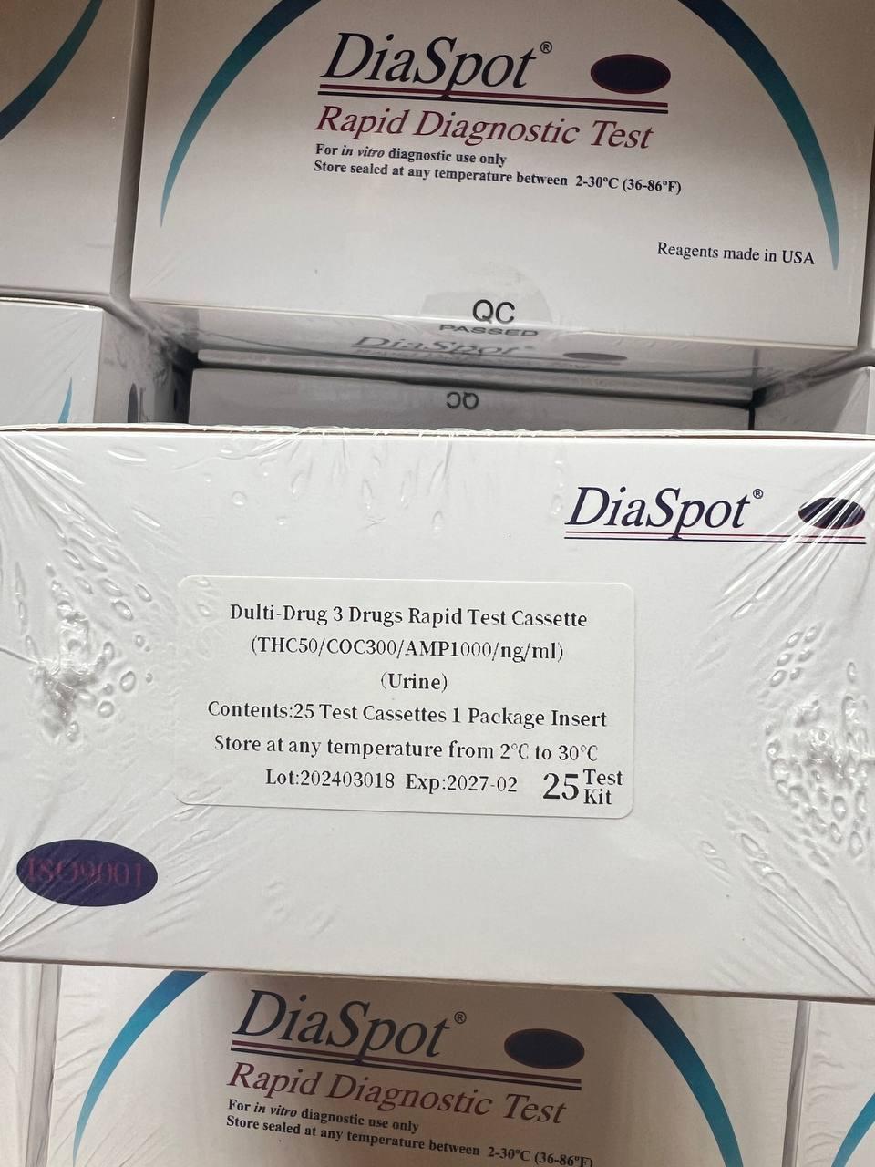 Dulti-Drug 3 in 1 test rapid