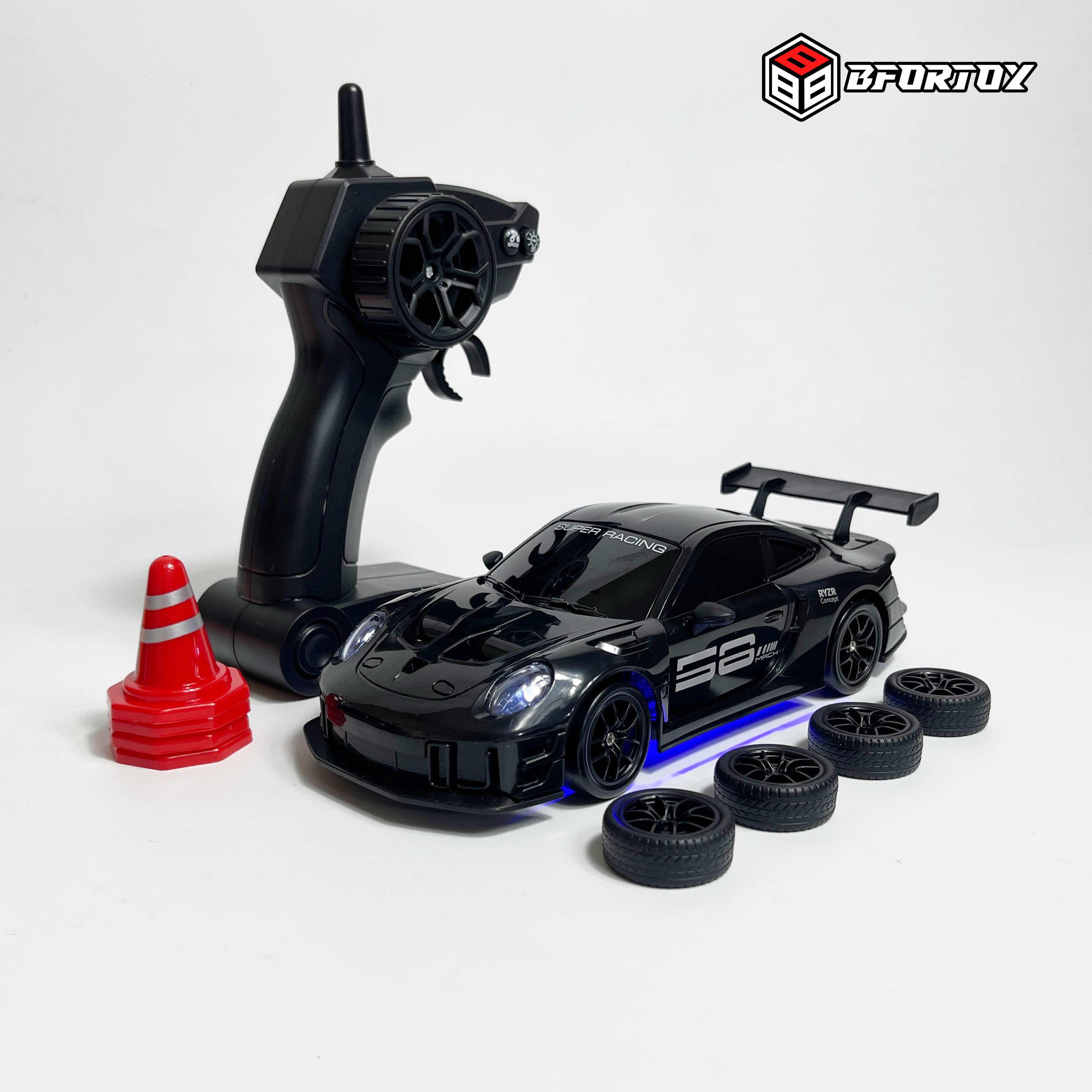 ឡានបញ្ចា Drift Rc ទំហំ 1/24 - Porsche GT3 RS 