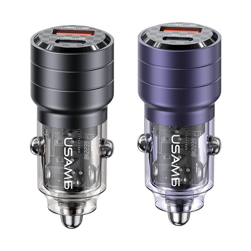 USAMS 95W Aluminum Alloy Mini Car Charger