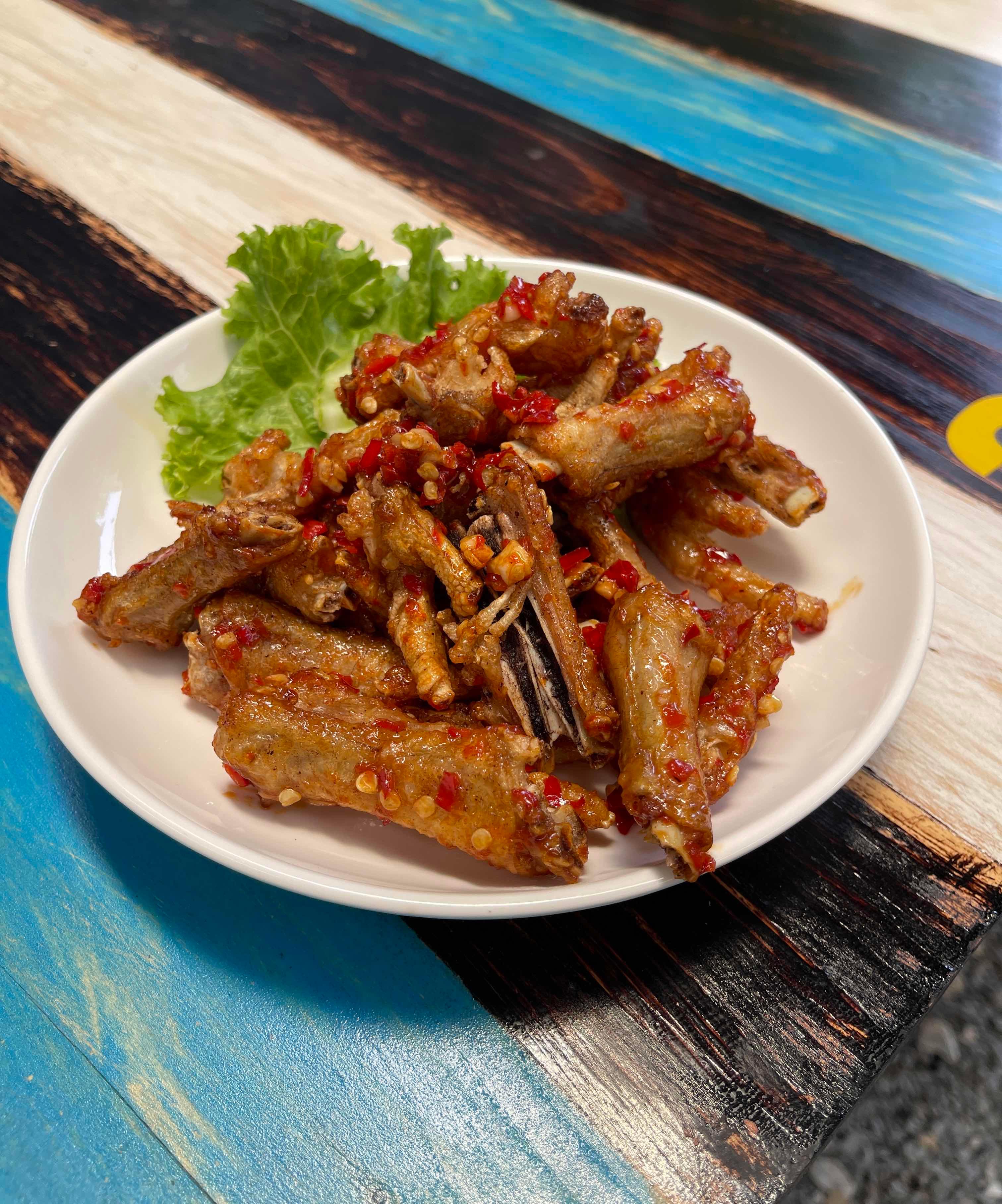 ជើងមាន់លីងអំបិលម្ទេស