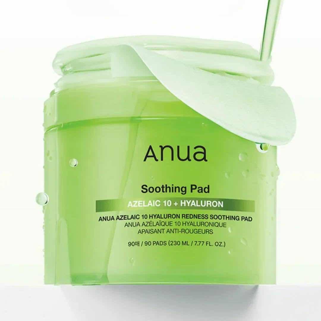 ANUA Azelaic 10 Hyaluron Redness Soothing Pads