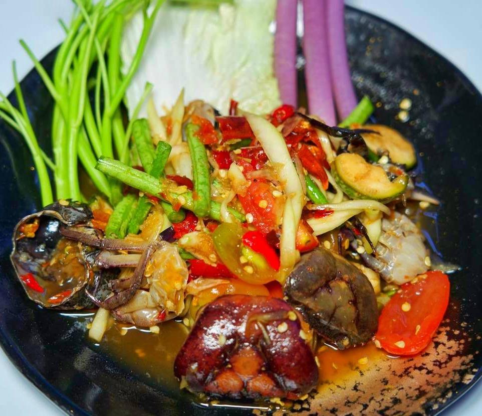 បុកល្ហុងក្ដាមប្រៃ