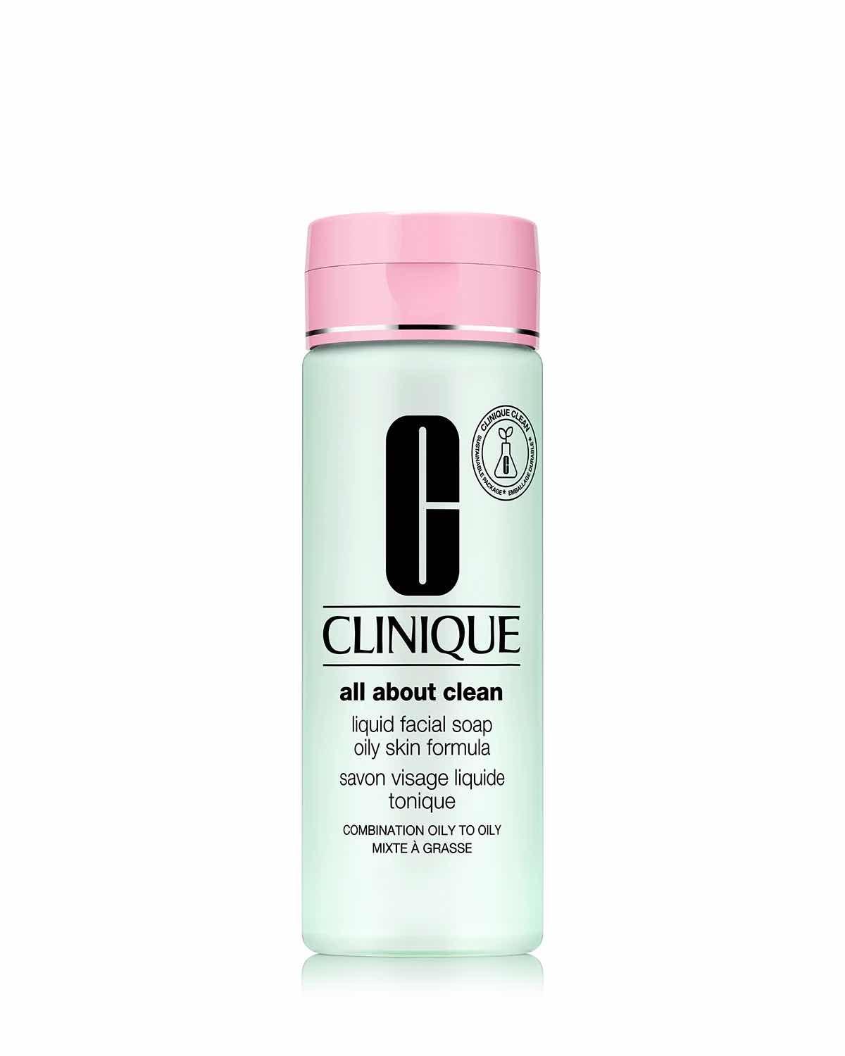 Clinique all about clean liquid facial soap