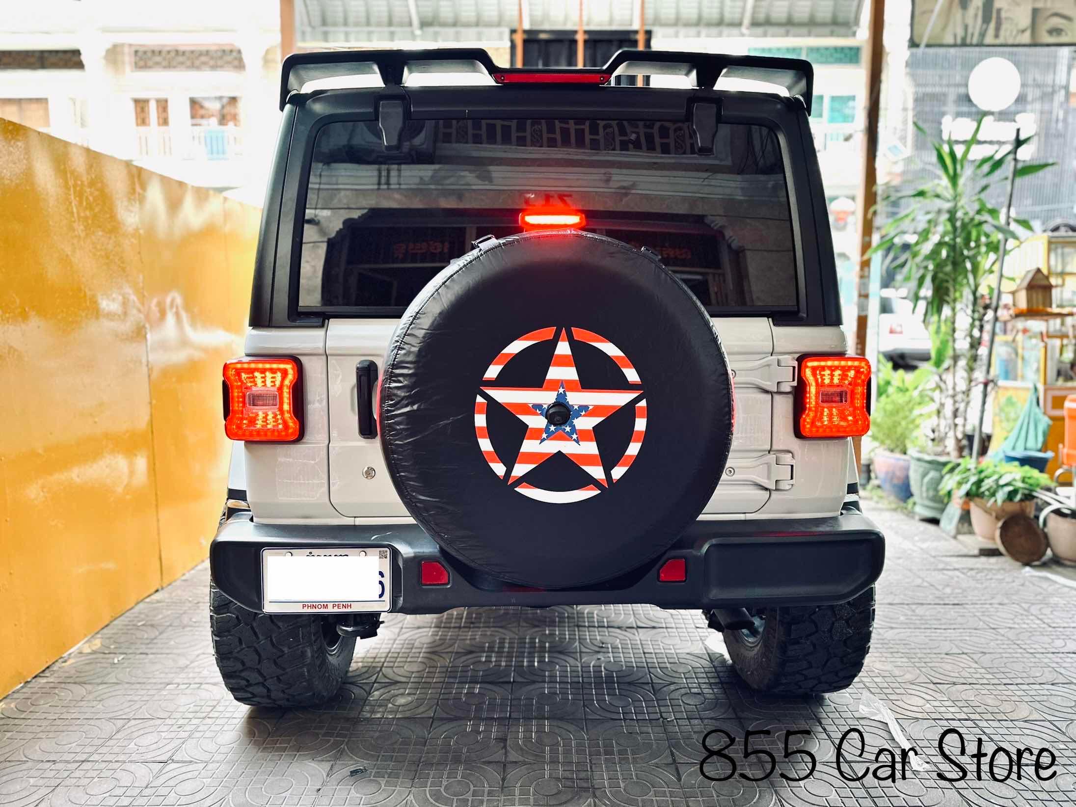 Spoiler ក្រោយវែង សំរាប់ Jeep Wrangler JL 2018+