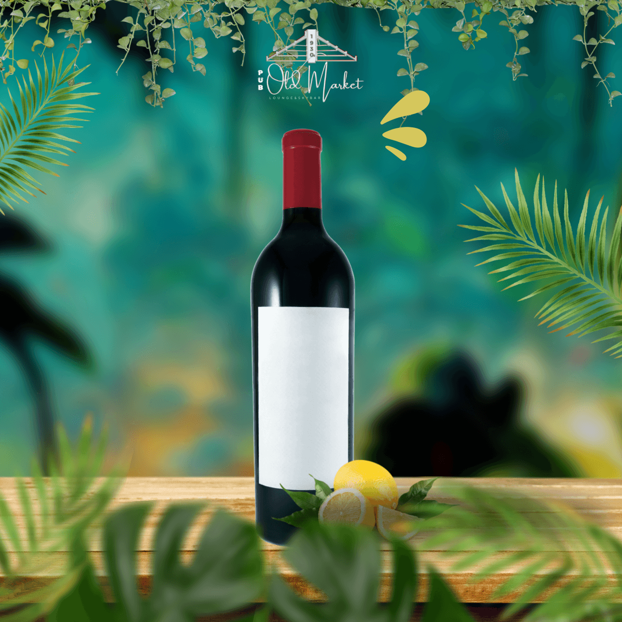 Red Wine Bottle (ស្រាក្រហមដប)