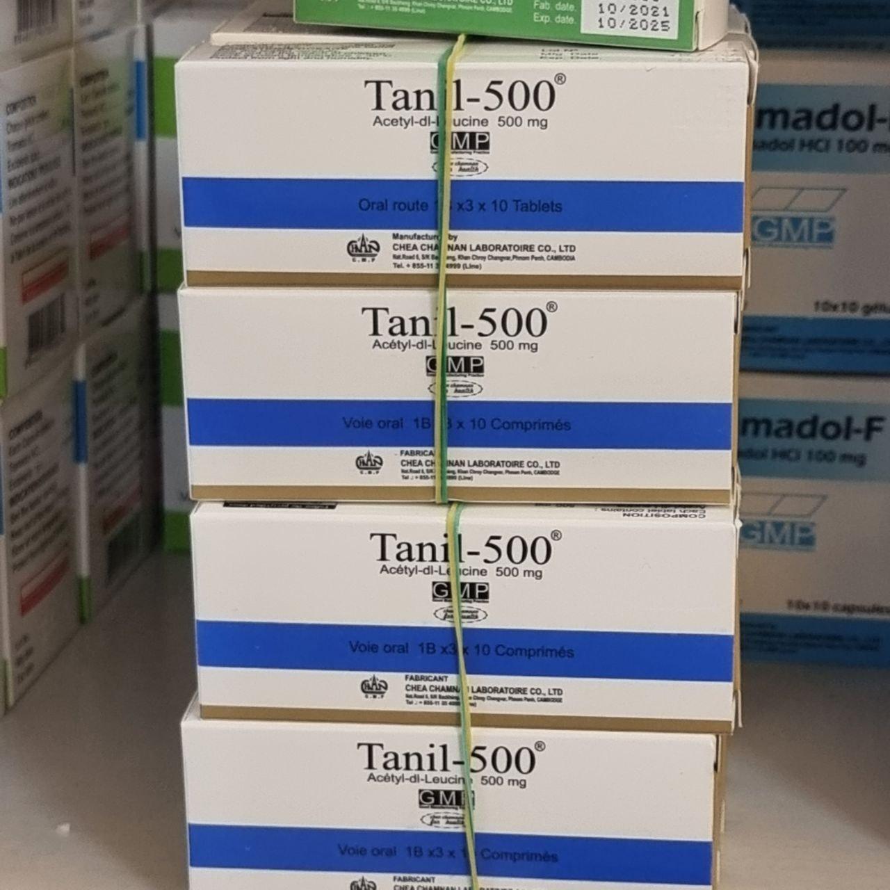 TANIL 500 (Acetyl dl Leucine , B/3x10)