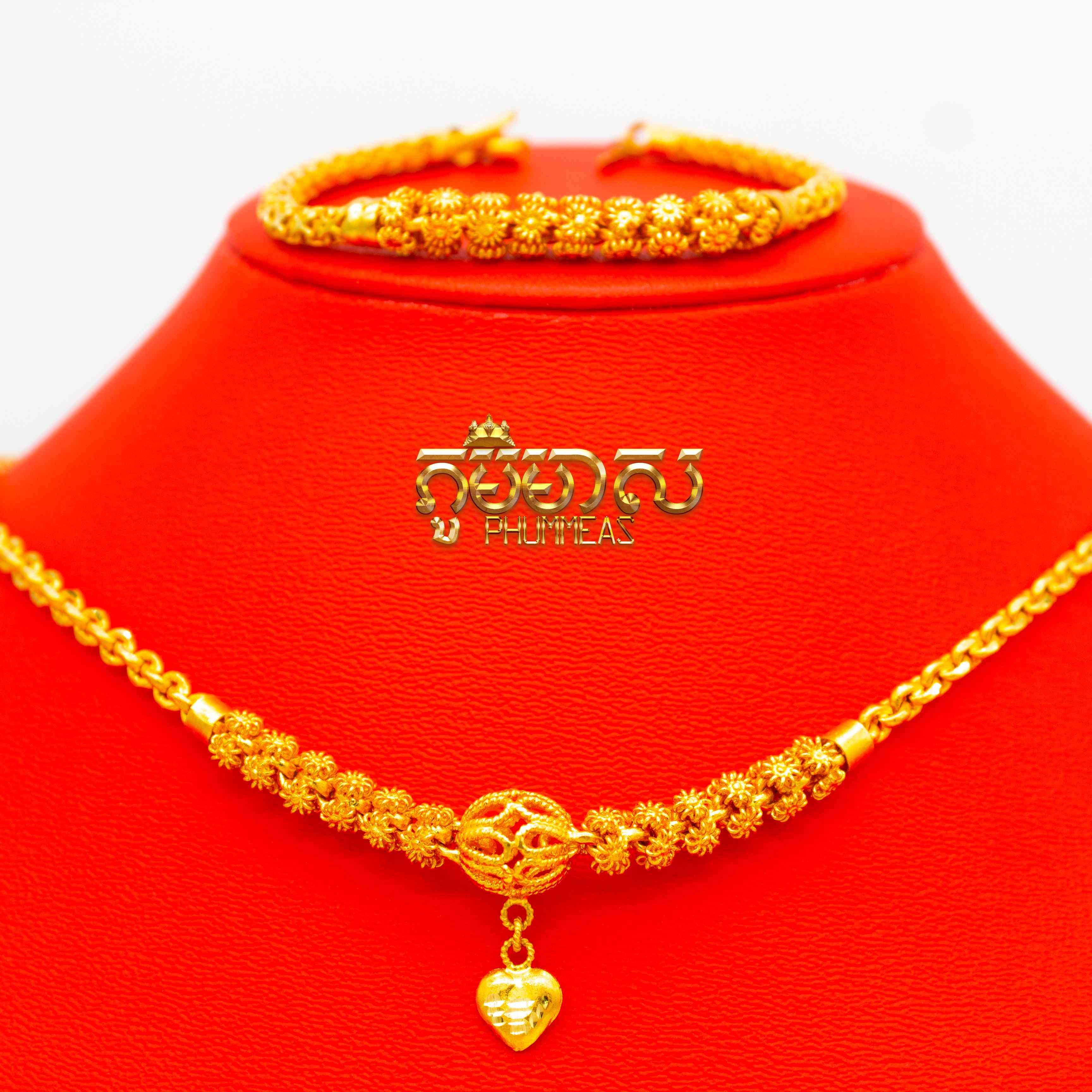 ខ្សែកផ្កាកន្ទំ5ជី