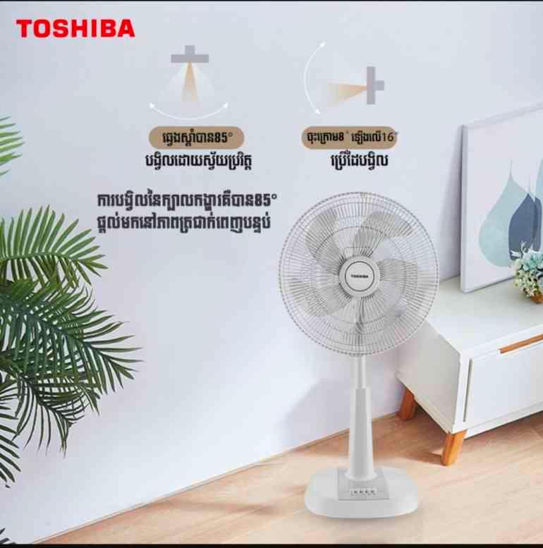 កង្ហារ TOSHIBA 16" ដក.ក