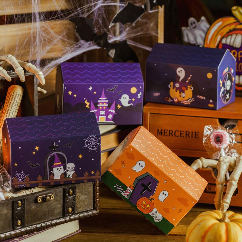 ប្រអប់រាងម្ឈូស​ Halloween Packaging 