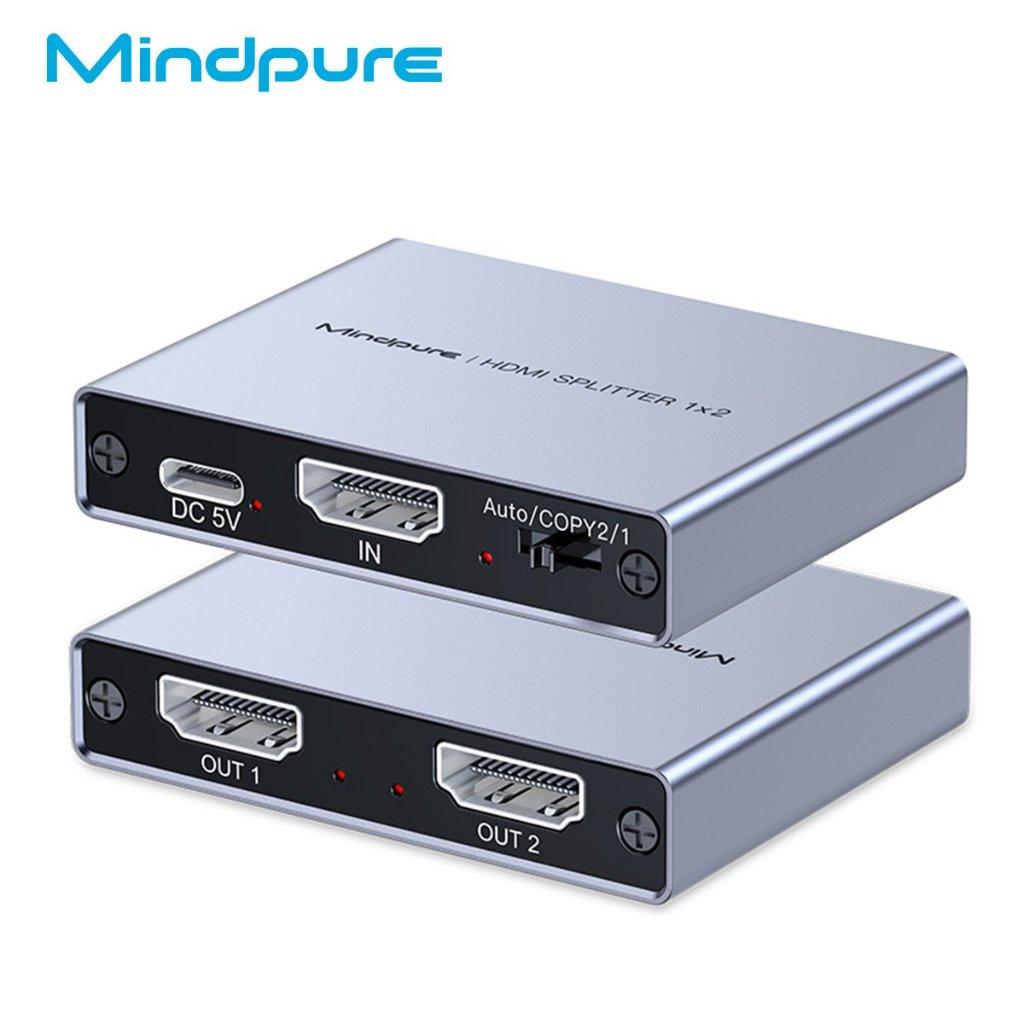 MINDPURE HDMI Splitter 1X2 30Hz 4K SW006