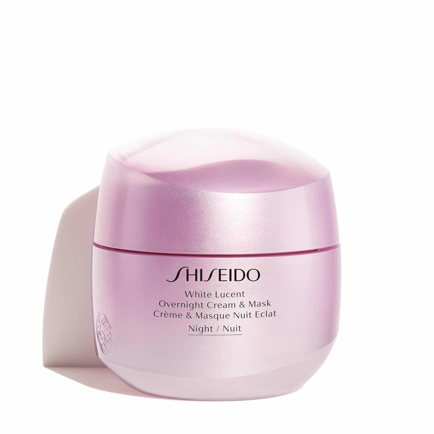 Shiseido white lucent overnight & mask