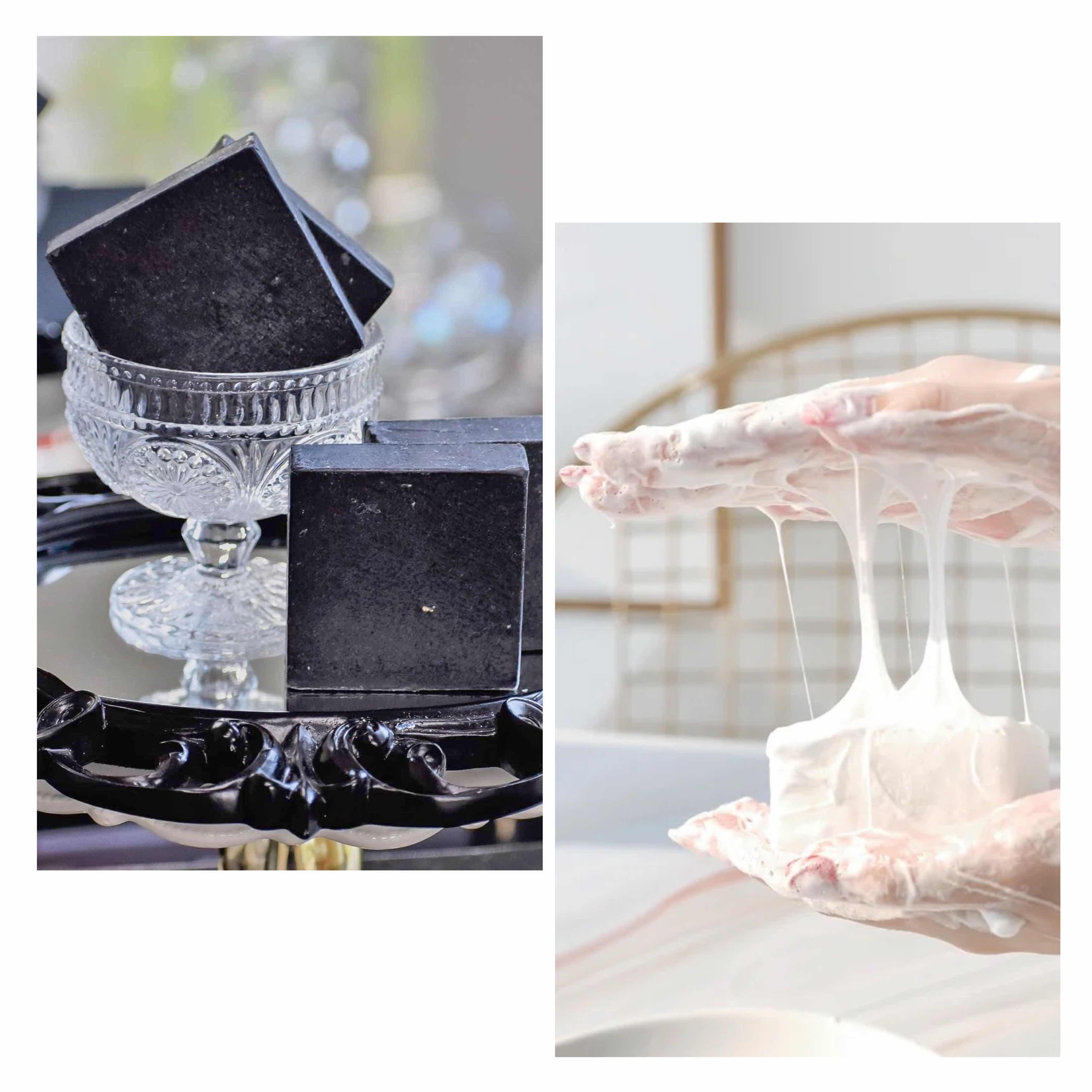 Soap scrub & soap goat milk 🧼