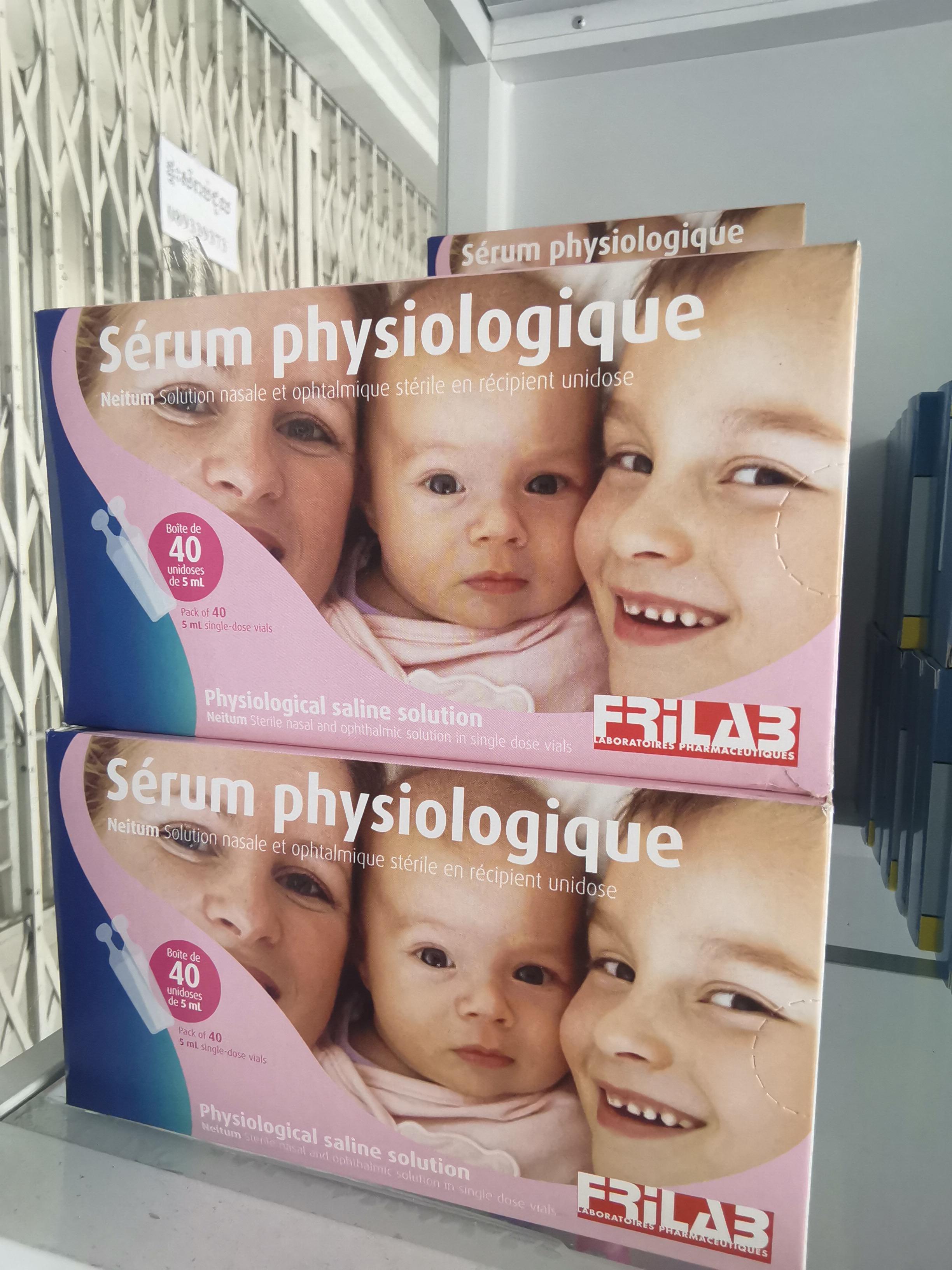 SERUM PHYSIOLOGIE 40