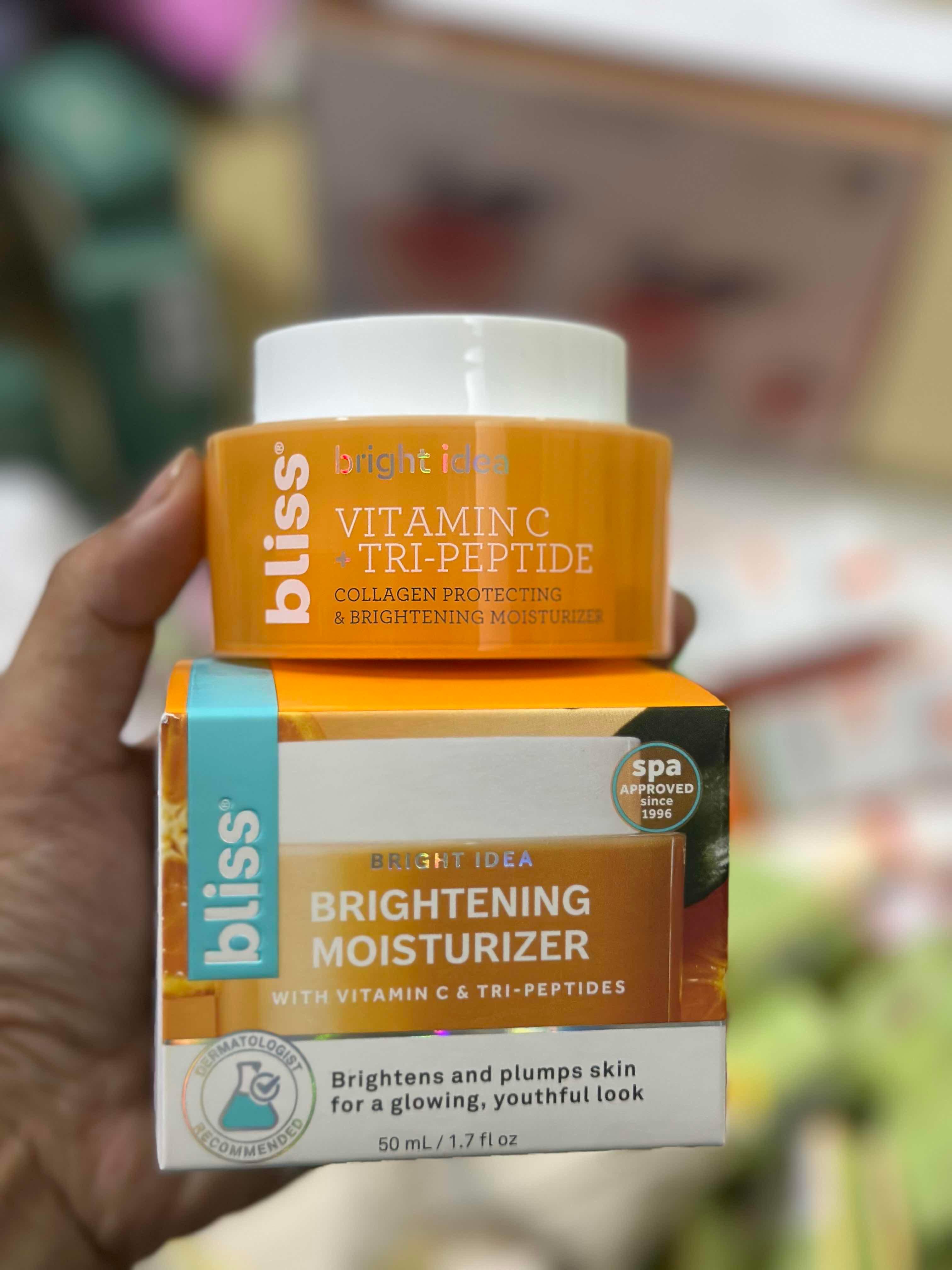 bliss brightening moisturing cream