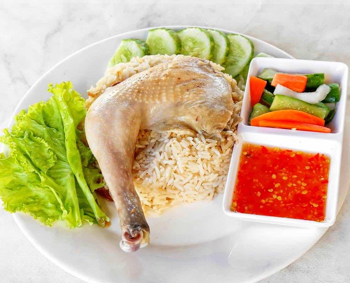 បាយភ្លៅមាន់ស្ងោ