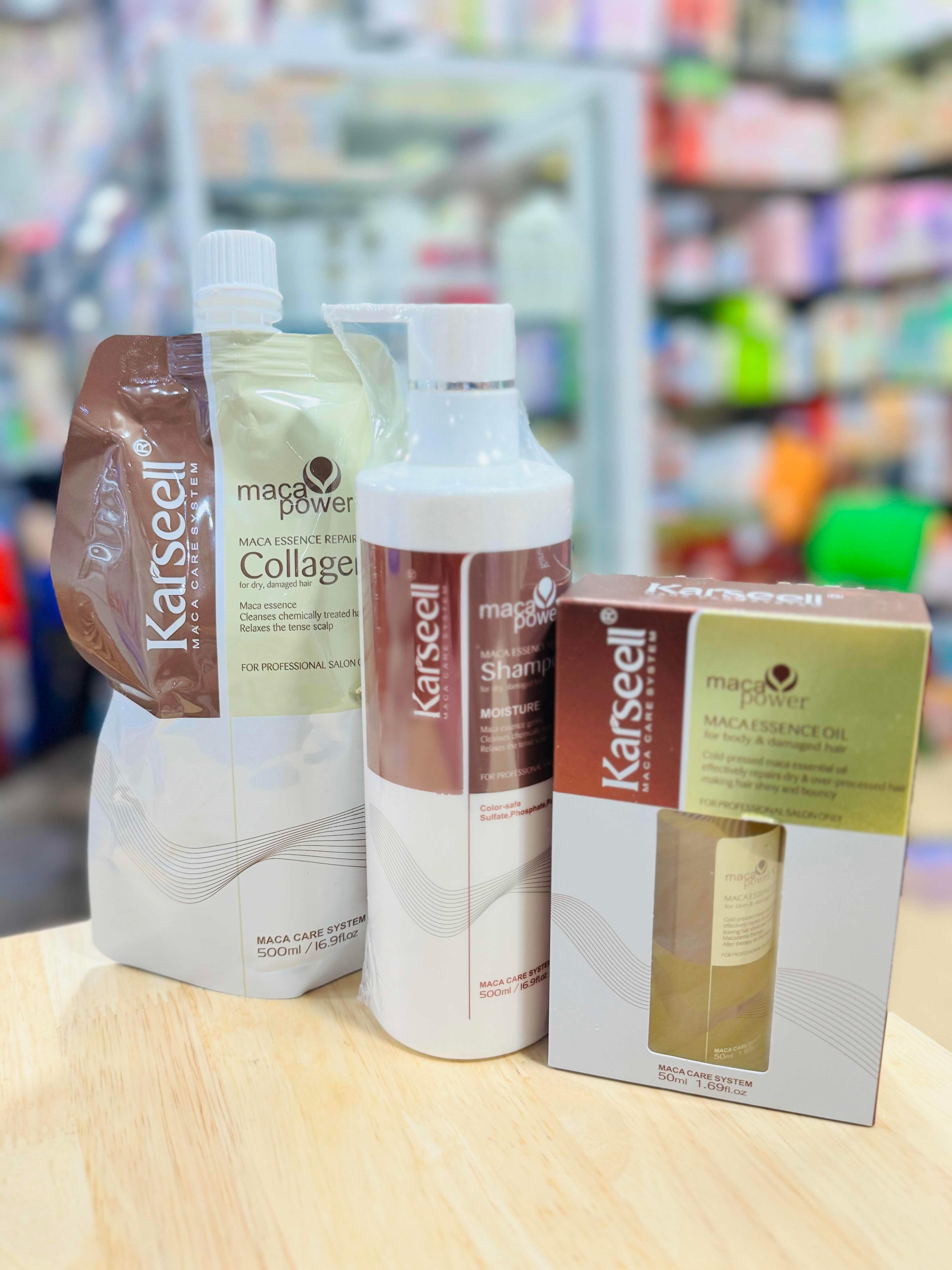 សាប៊ូកក់អប់ កាស៊ែល + សេរ៉ូមលាបសក់