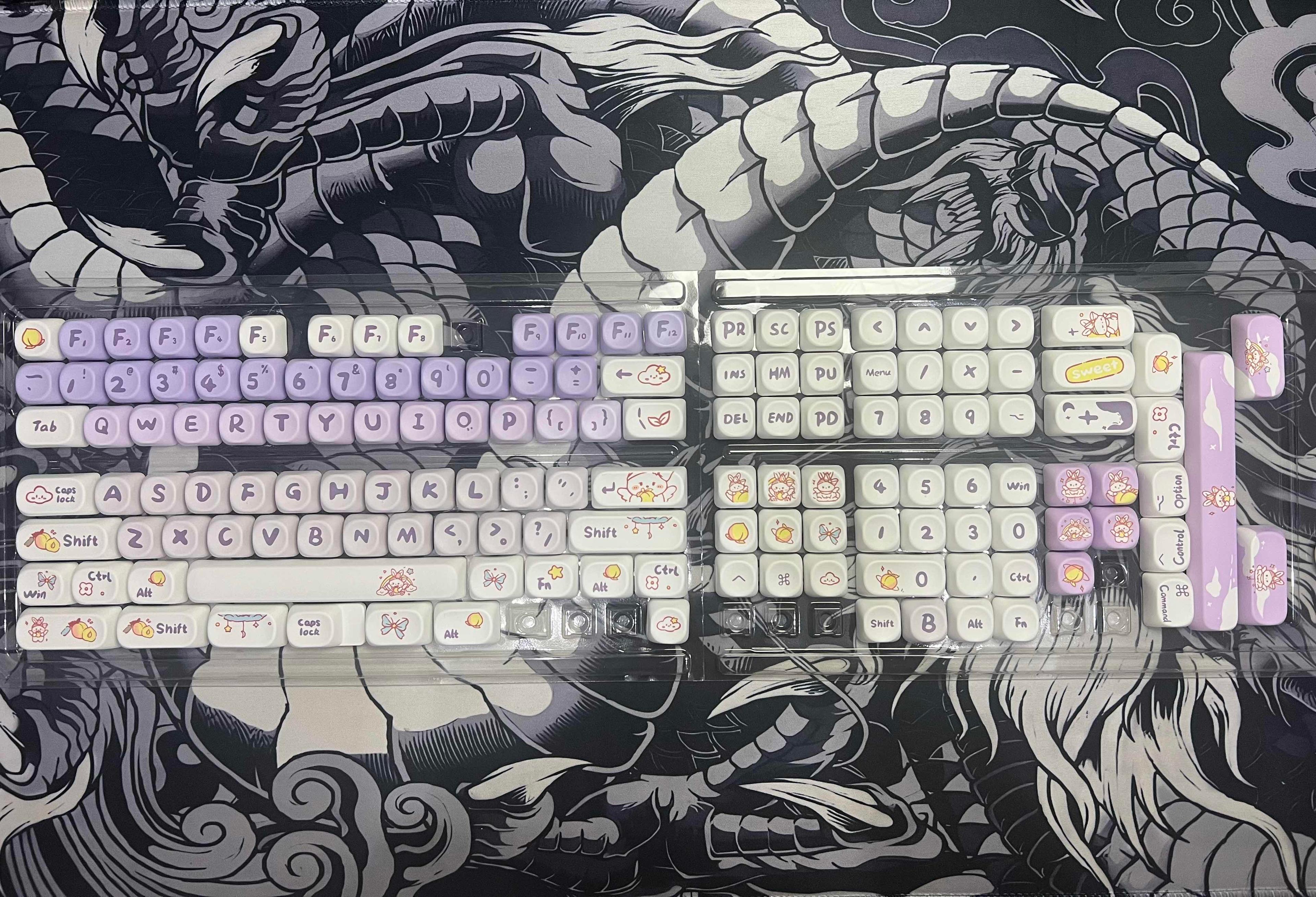 Keycap ព៌ណស្វាយ