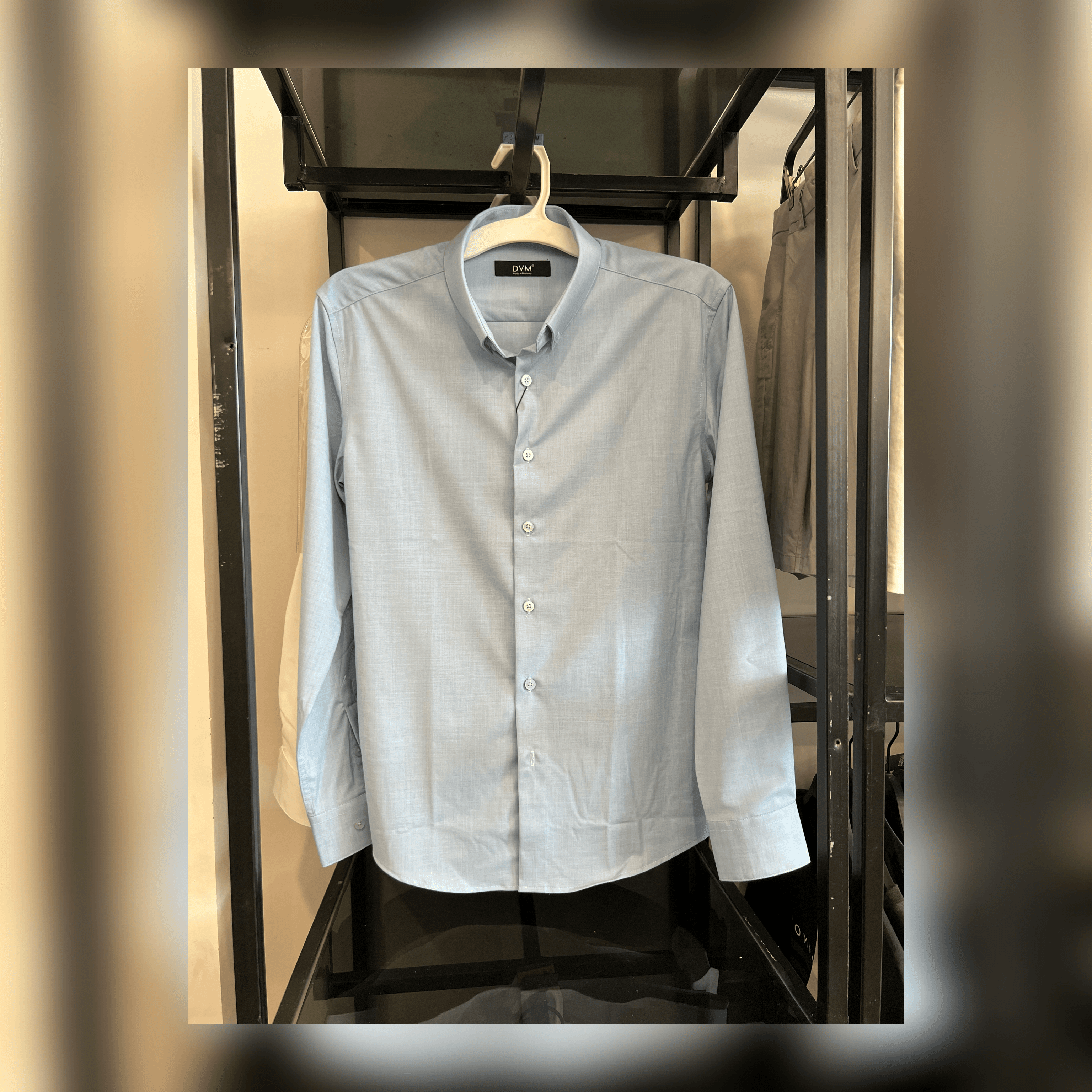 អាវប្រុសសាច់ក្រណាត់ slim fit (0321)