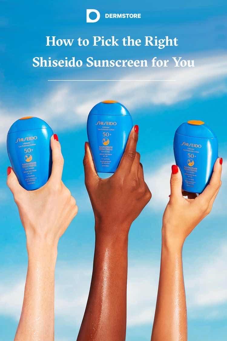 Shiseido lotion spf 50+