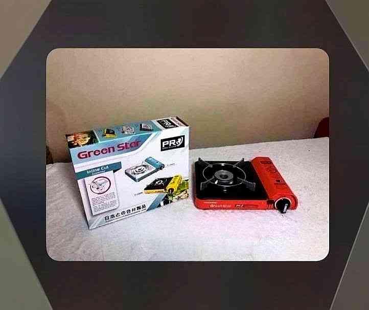 ចង្ក្រាន​ហ្គាស Green Star ជើងខ្មៅ​ Gas Stove